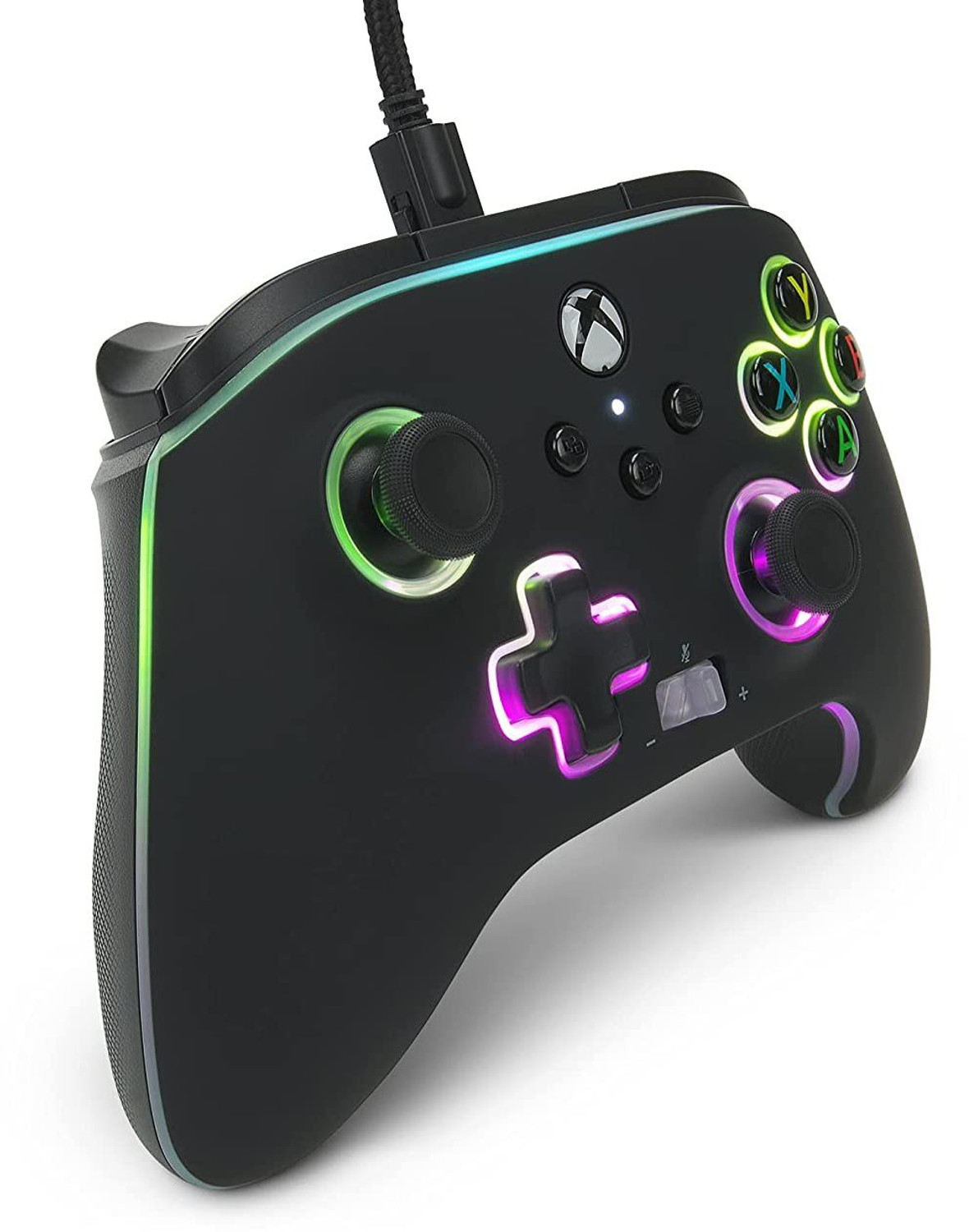 Image of PowerA Officially Licensed PC Spectra Infinity Enhanced Wired Controller,Vivid USB Gamepad