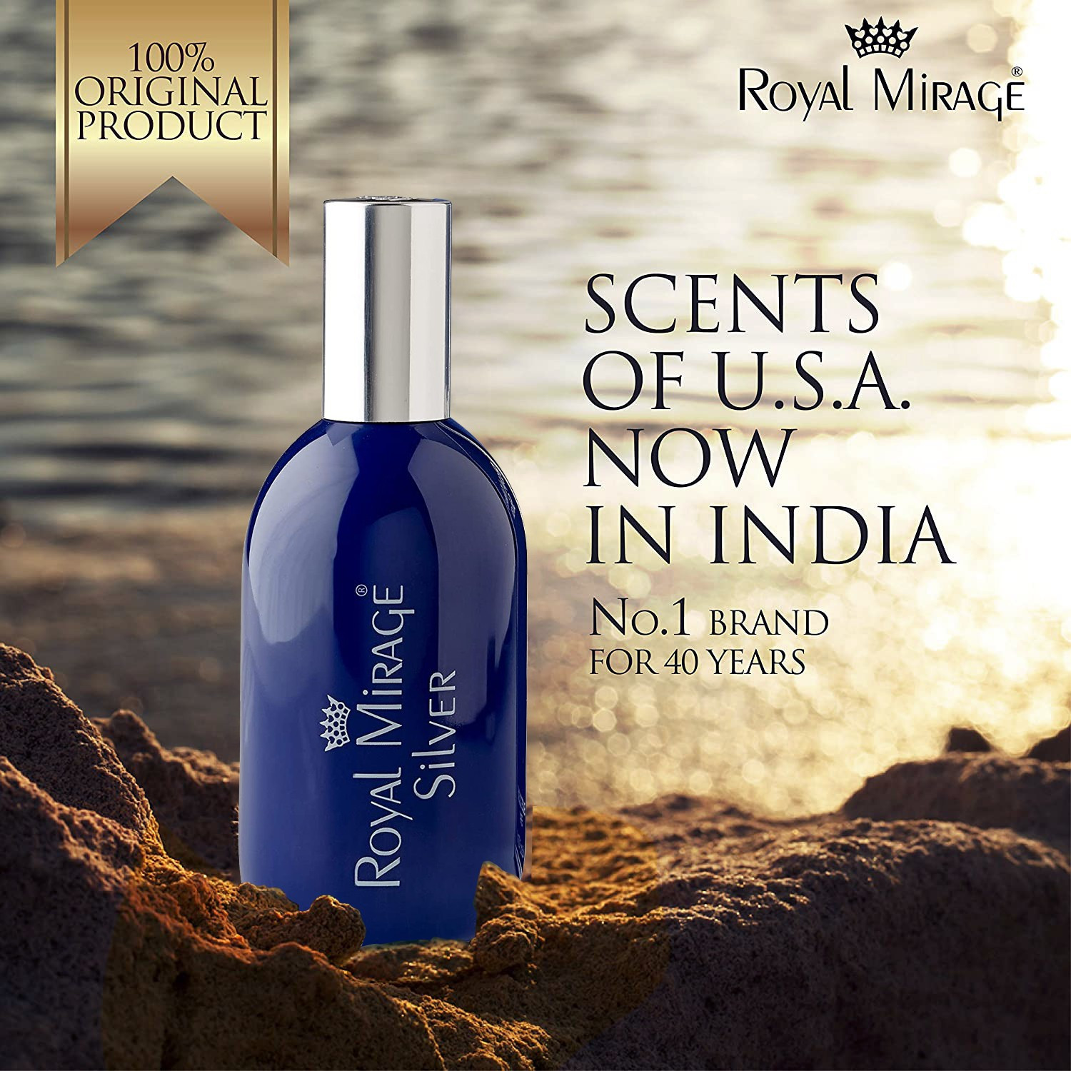 Image of ROYAL MIRAGE Silver 120ml Eau de Cologne - 120 ml