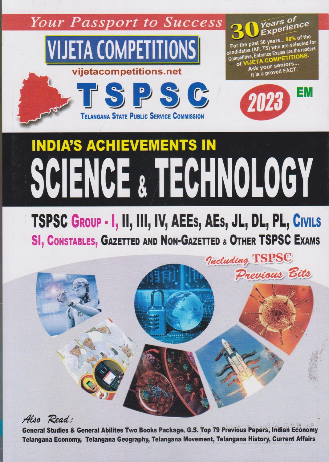 Image of TSPSC India's Achievements In Science & Technology 2023- (English Medium)