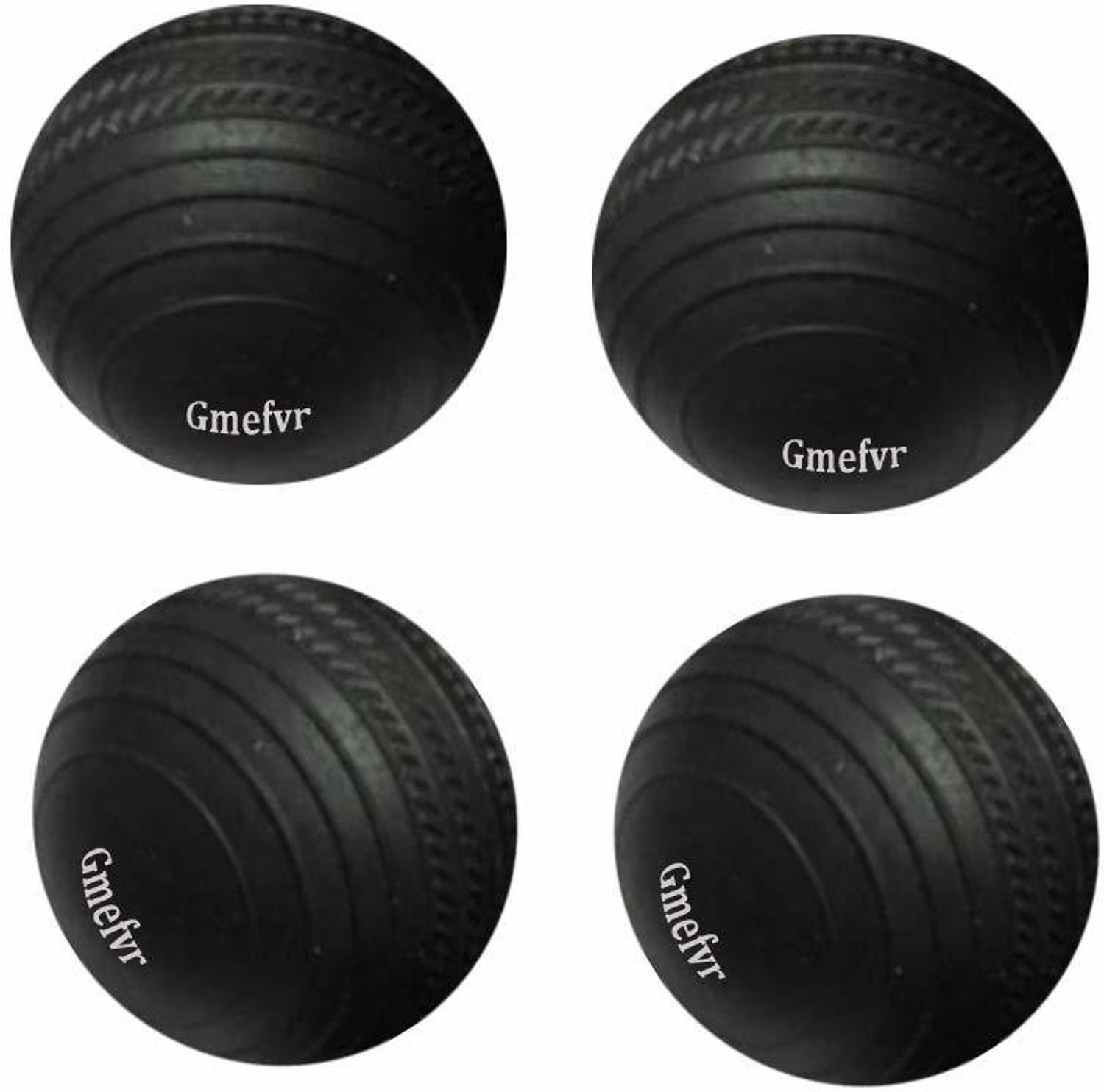Image of Gmefvr Black Gully Cricket Rubber Ball Imported Quality Cricket Rubber Ball
