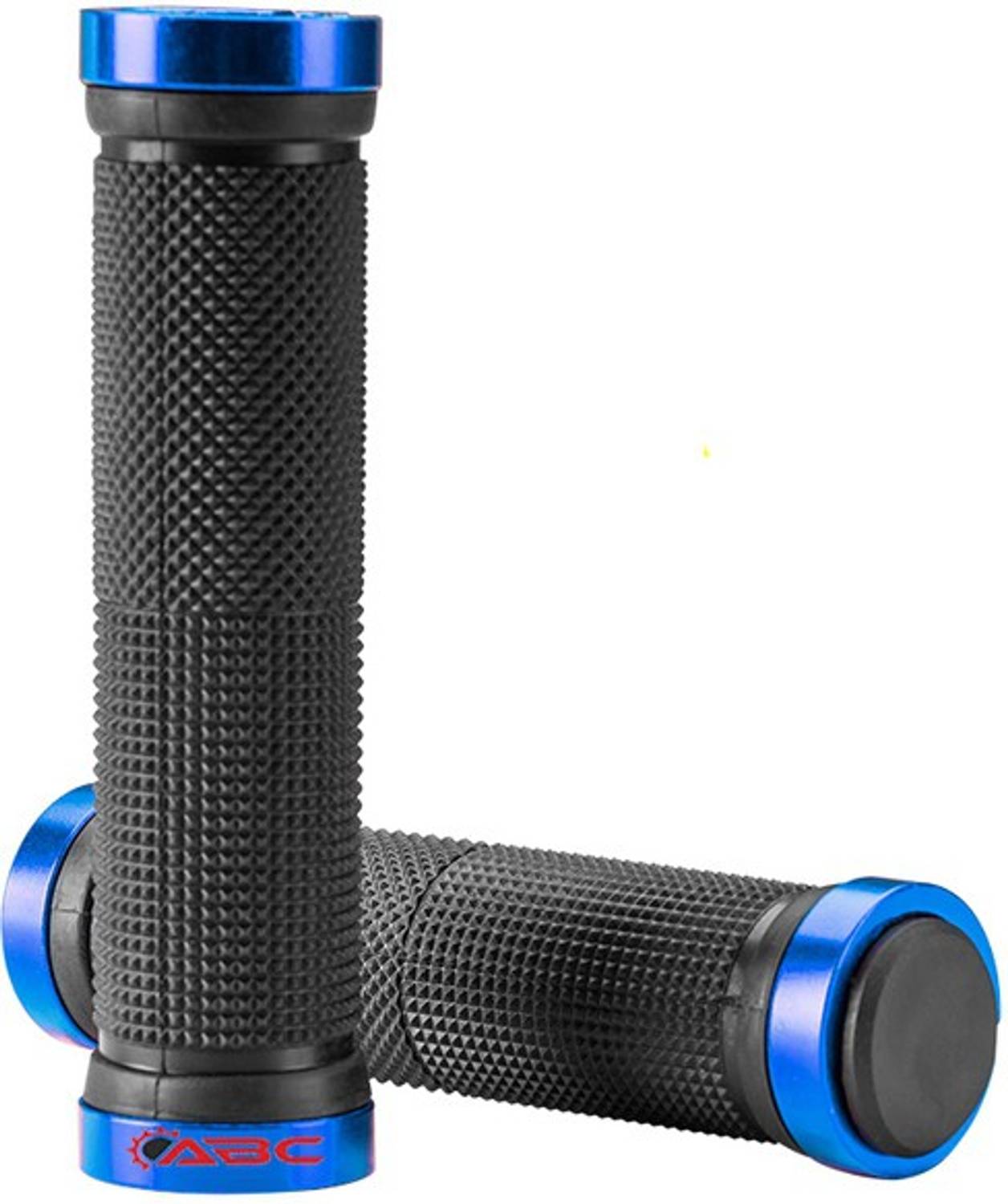 BYKING Premium Cycling Lock-on Anti-slip Bicycle Handle Grips, Blue - Image 2