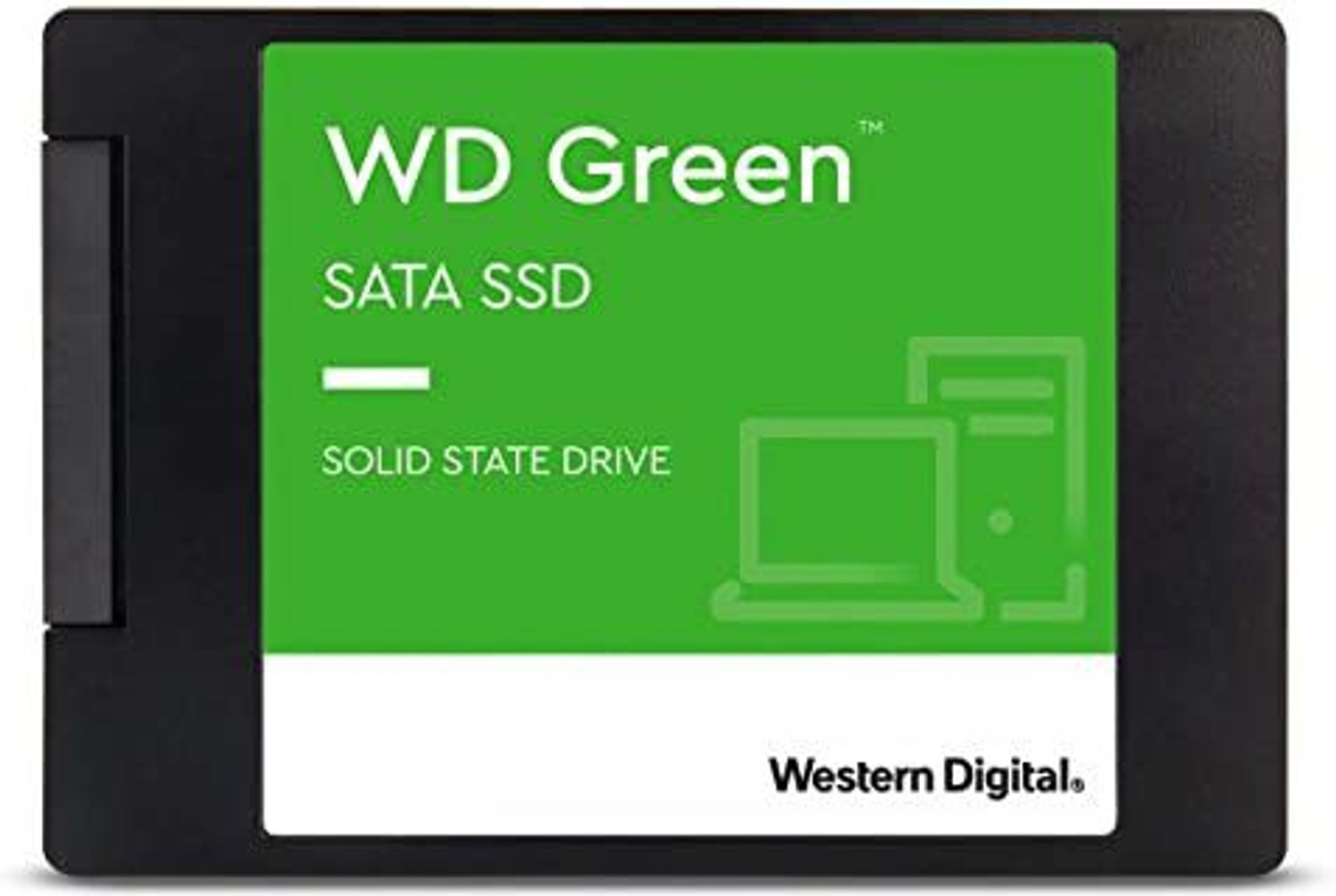 Image of WD 480 GB SSD 480 GB Desktop, Laptop, Network Attached Storage Black SATA III Internal Solid State Drive (SSD) (WD480)
