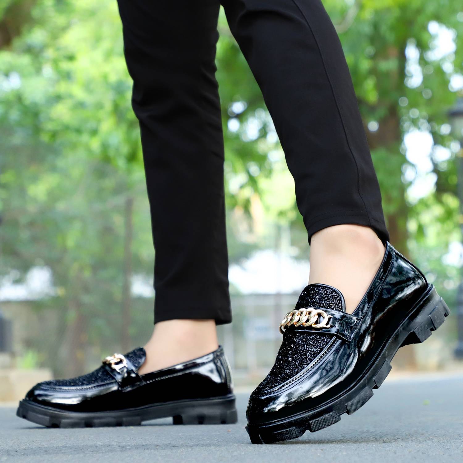 Rzisbo Premium Design Loafers For Men Black