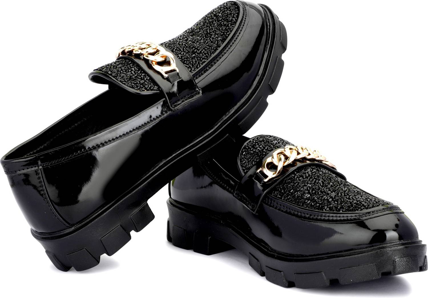 Rzisbo Premium Design Loafers For Men Black - Image 5