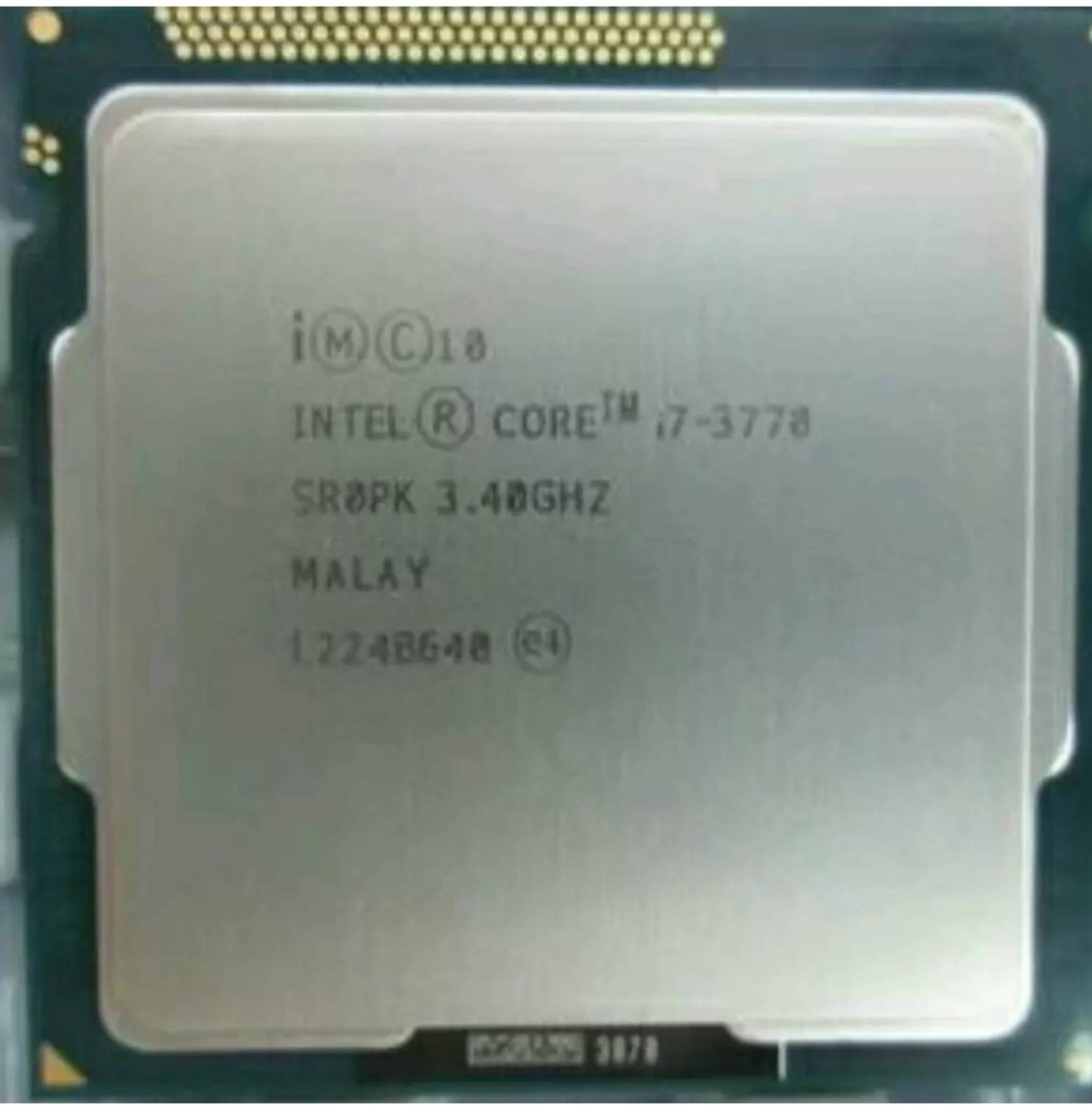 Intel I7 3770 3.4 GHz LGA 1155 Socket 4 Cores Desktop Processor (