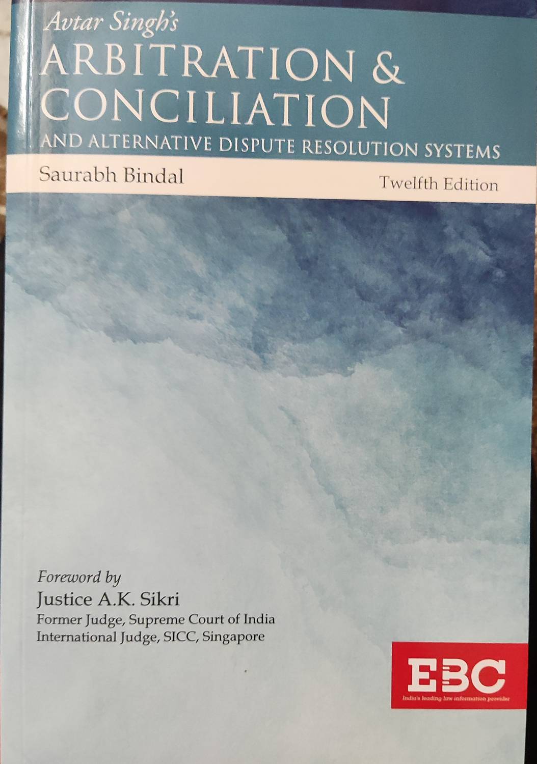 Arbitration & conciliation avtar singh