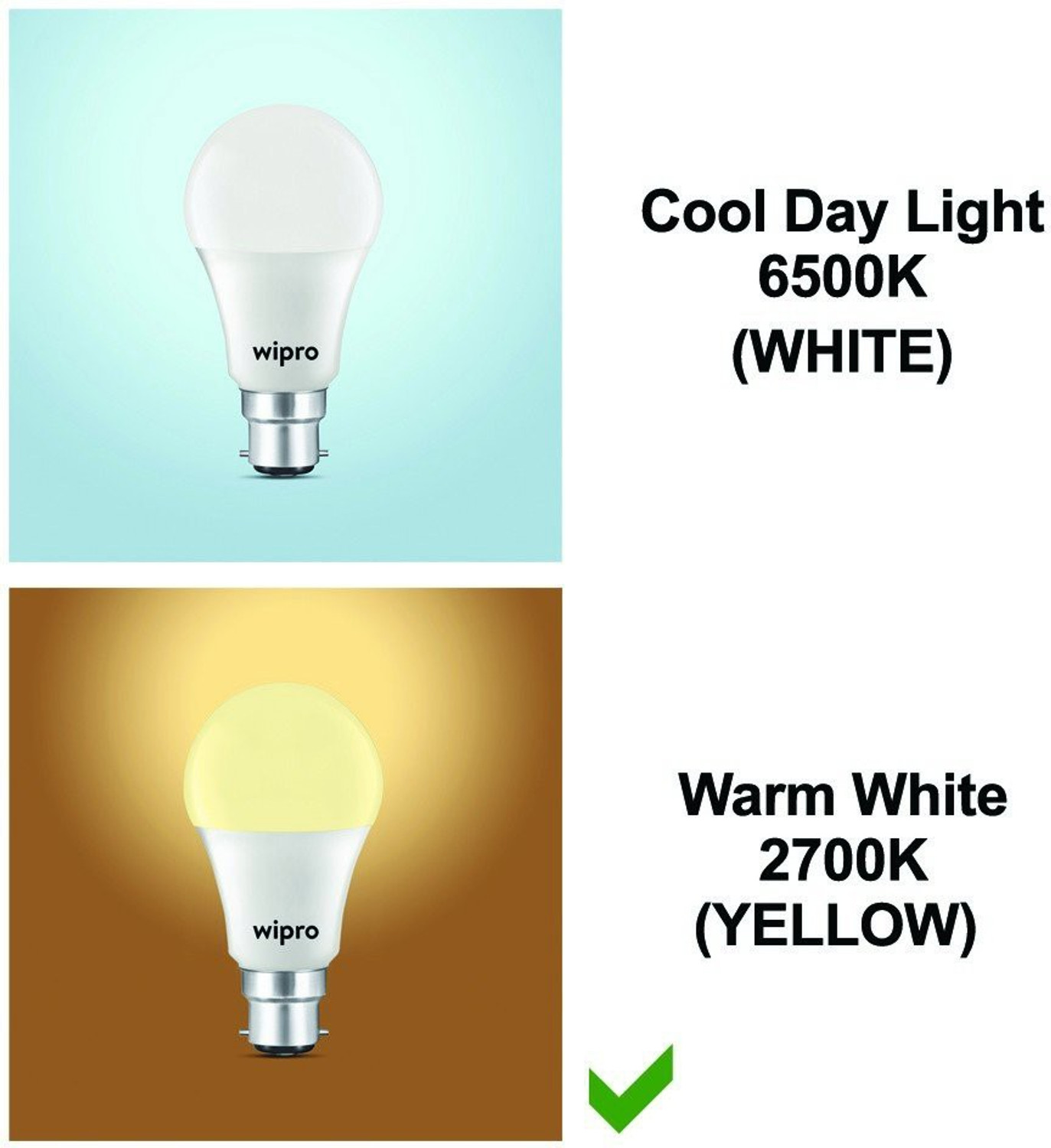 Image of Wipro 14 W Basic Standard B22 LED Bulb