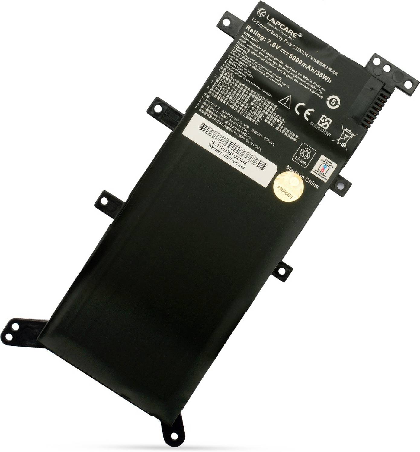 LAPCARE Asus X555 X555L X555LA X555LD F554L F555L -C21N1347 3Cell