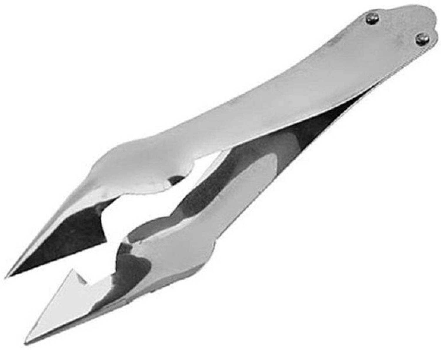 AKRIZA 1 Piece Stainless Steel Practical Pineapple Eye Peeler Seed Remover Clip Y Shaped Peeler