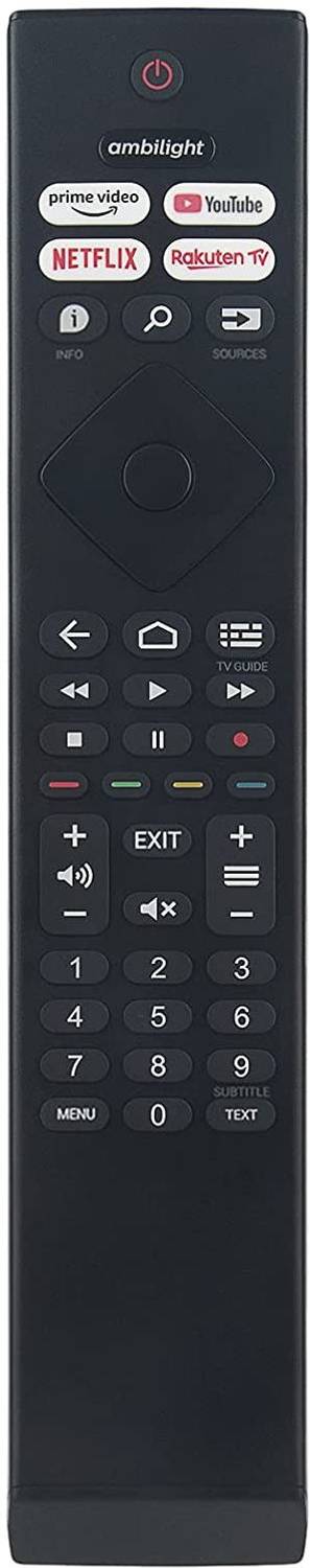 EHOP HR45B-GJ01 Compatible remote Control for Smart tv with Ambilight Function Philips Remote Controller