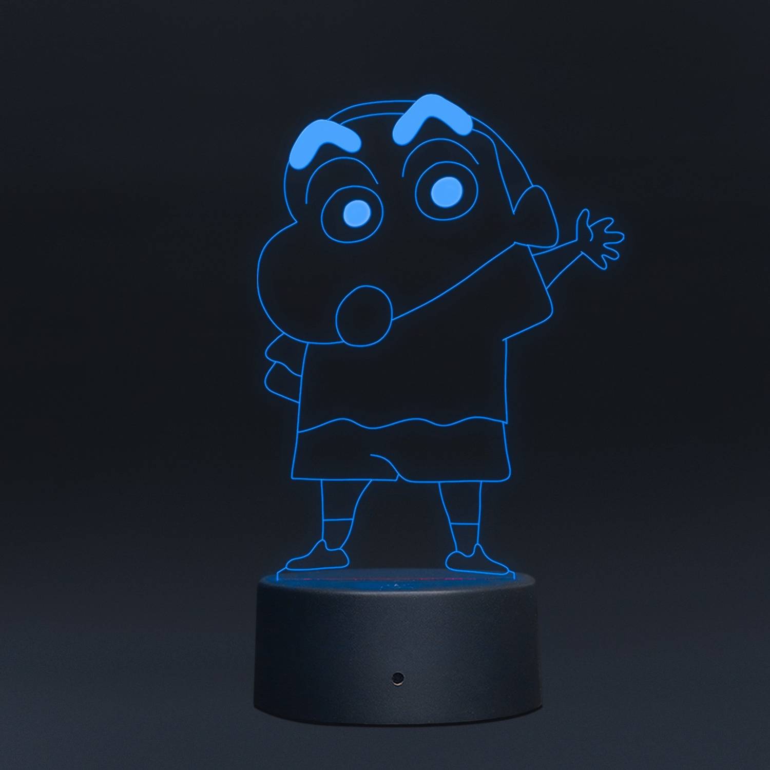 StarLaser Led Night Light Cartoon shinchan741 Acrylic lamp 7 Colo