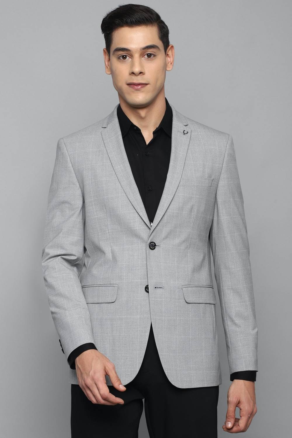 Allen Solly Checkered Single Breasted Casual Men Blazer