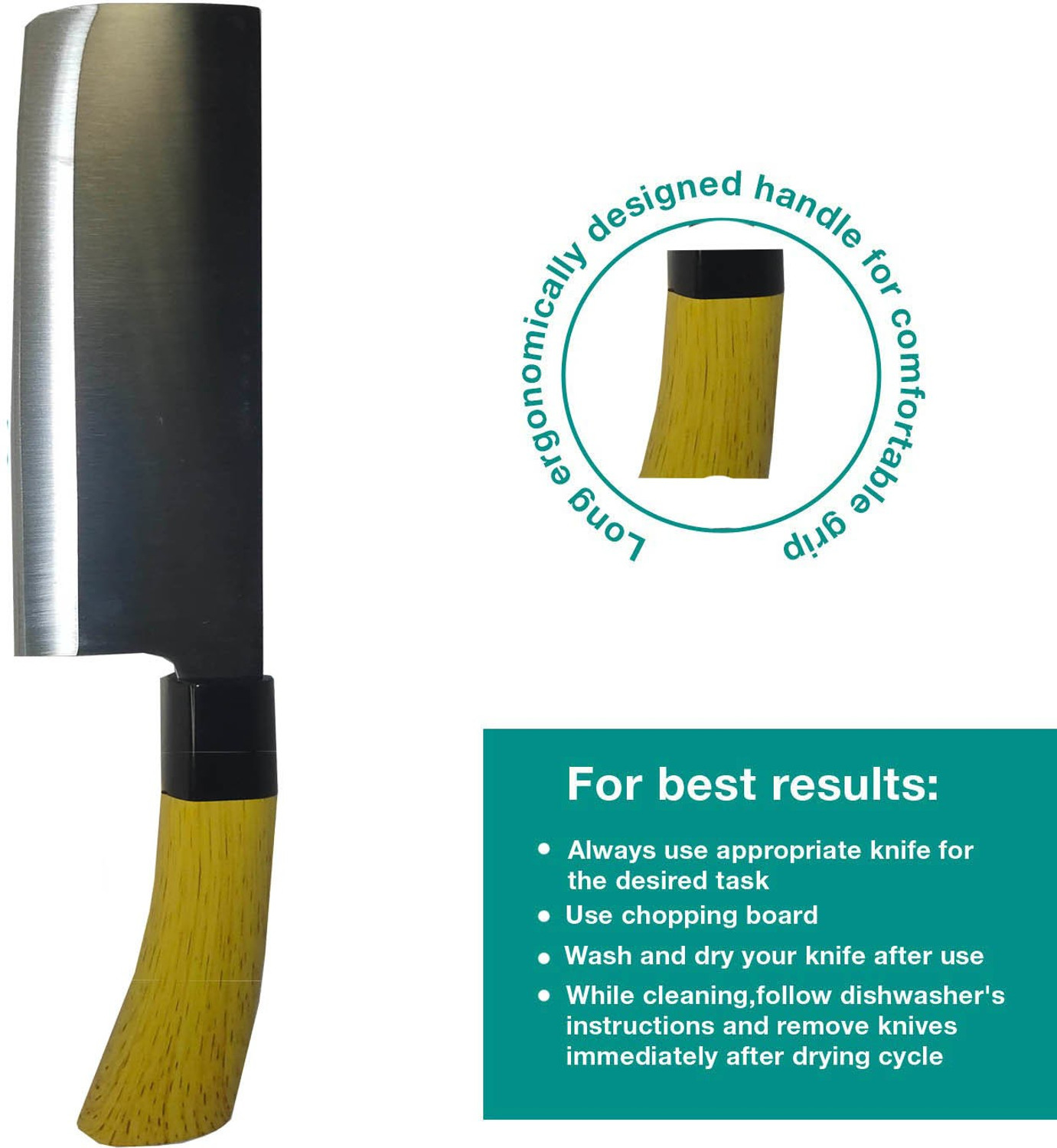 Image of ATIASRAMA 1 Pc Stainless Steel Knife
