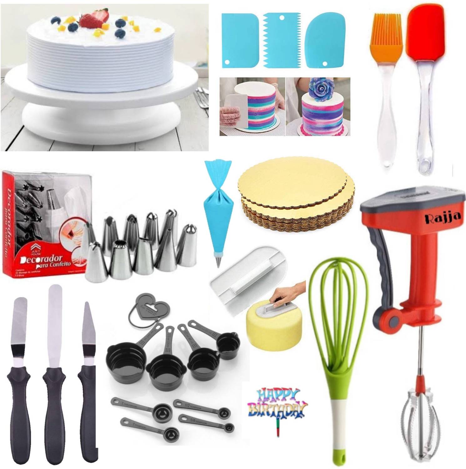 cake baking set cake decorating set price
