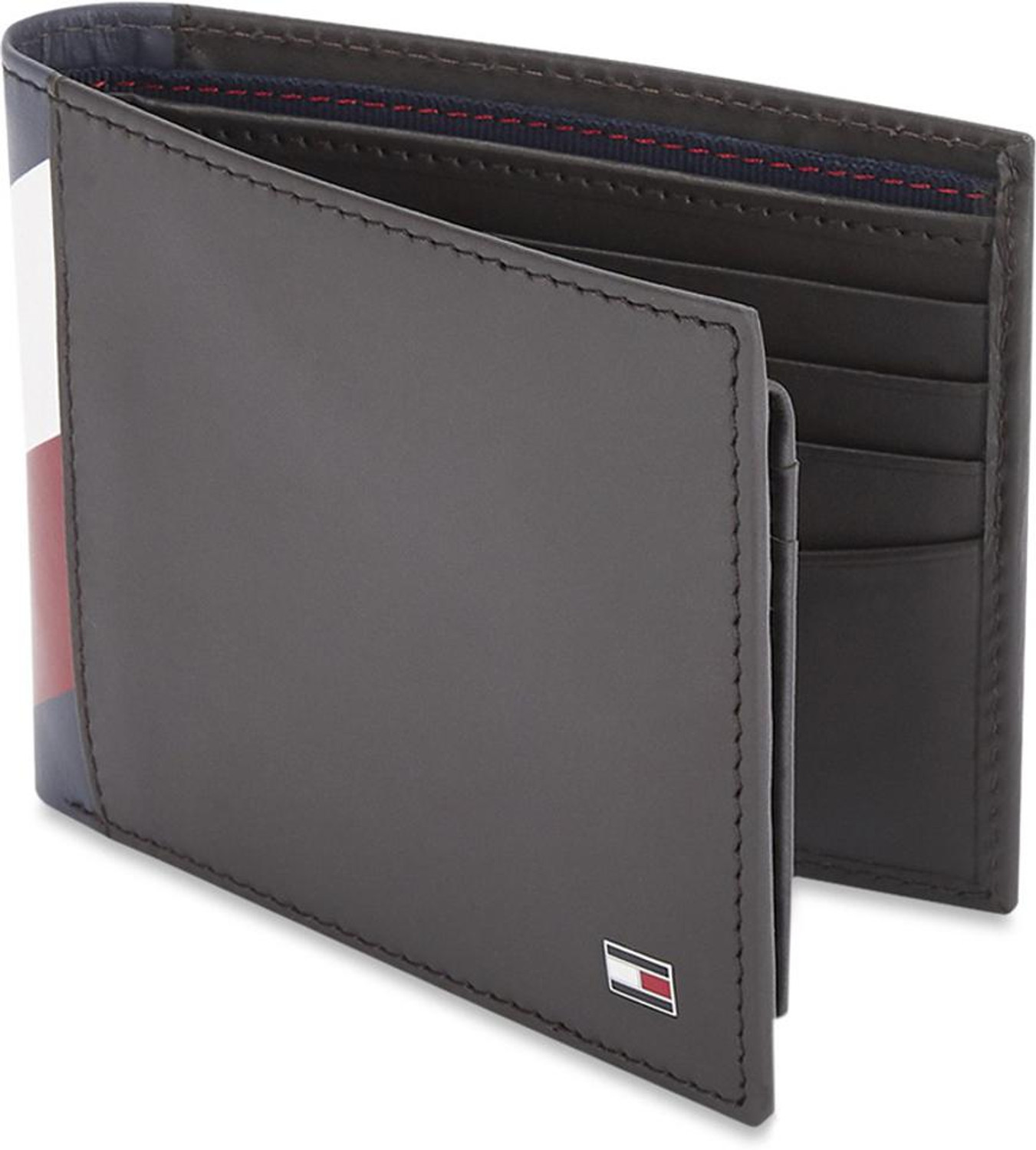 Image of TOMMY HILFIGER Men Brown Genuine Leather Wallet