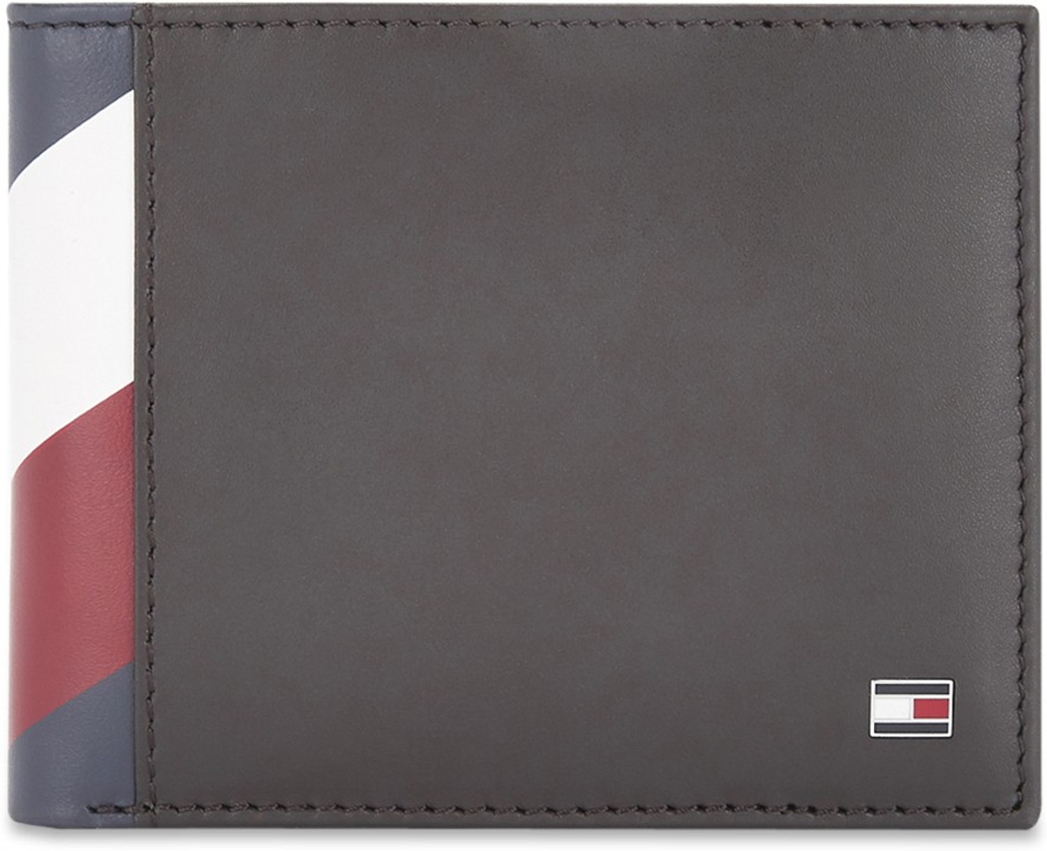 Image of TOMMY HILFIGER Men Brown Genuine Leather Wallet