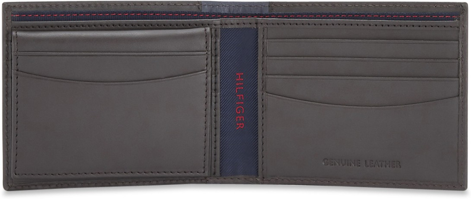 Image of TOMMY HILFIGER Men Brown Genuine Leather Wallet
