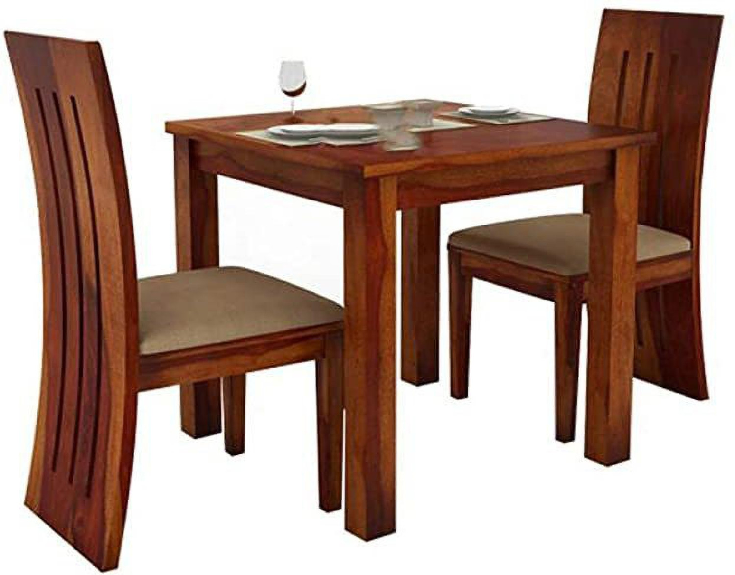 Image of RK WOOD RK Wood Solid sheesham Wood Dining Room Sets-4 seater Solid Wood 2 Seater Dining Set