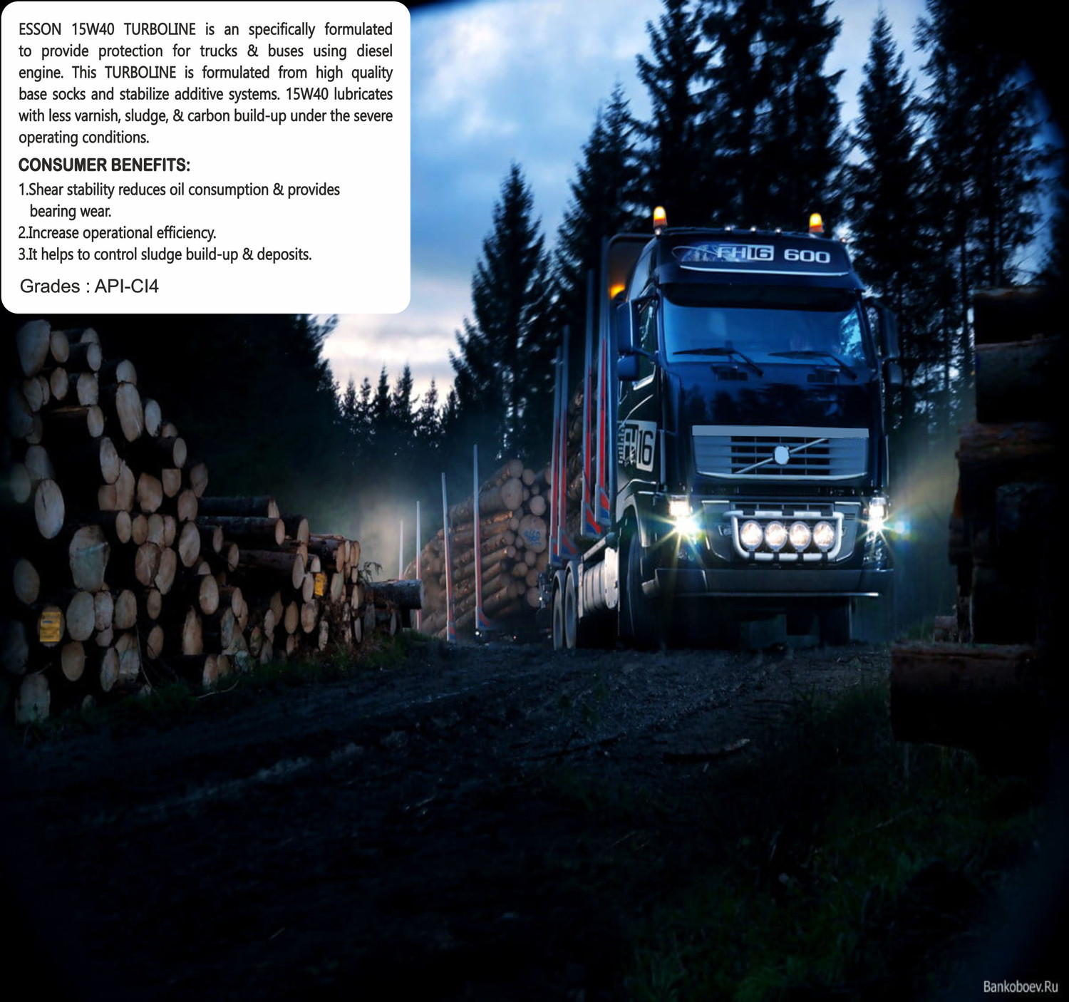 Image of ESSON TURBOLINE 15W40 CI4 3.5 LTR-P2 TURBOLINE 15W40 CI4 Premium Diesel Engine Oil High Performance Engine Oil
