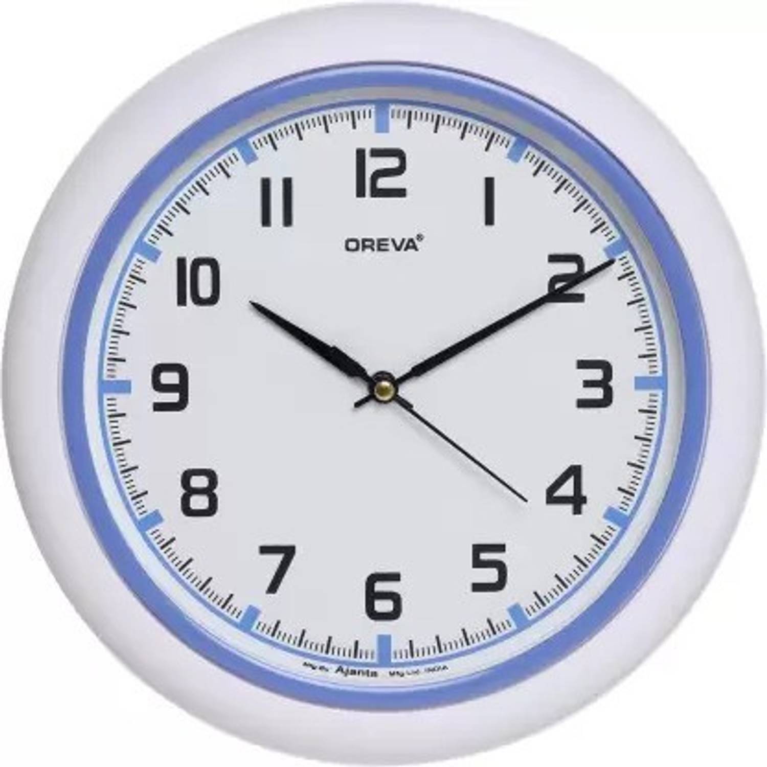 AJANTA Analog 26.5 cm X 26.5 cm Wall Clock (Red, With Glass, Stan