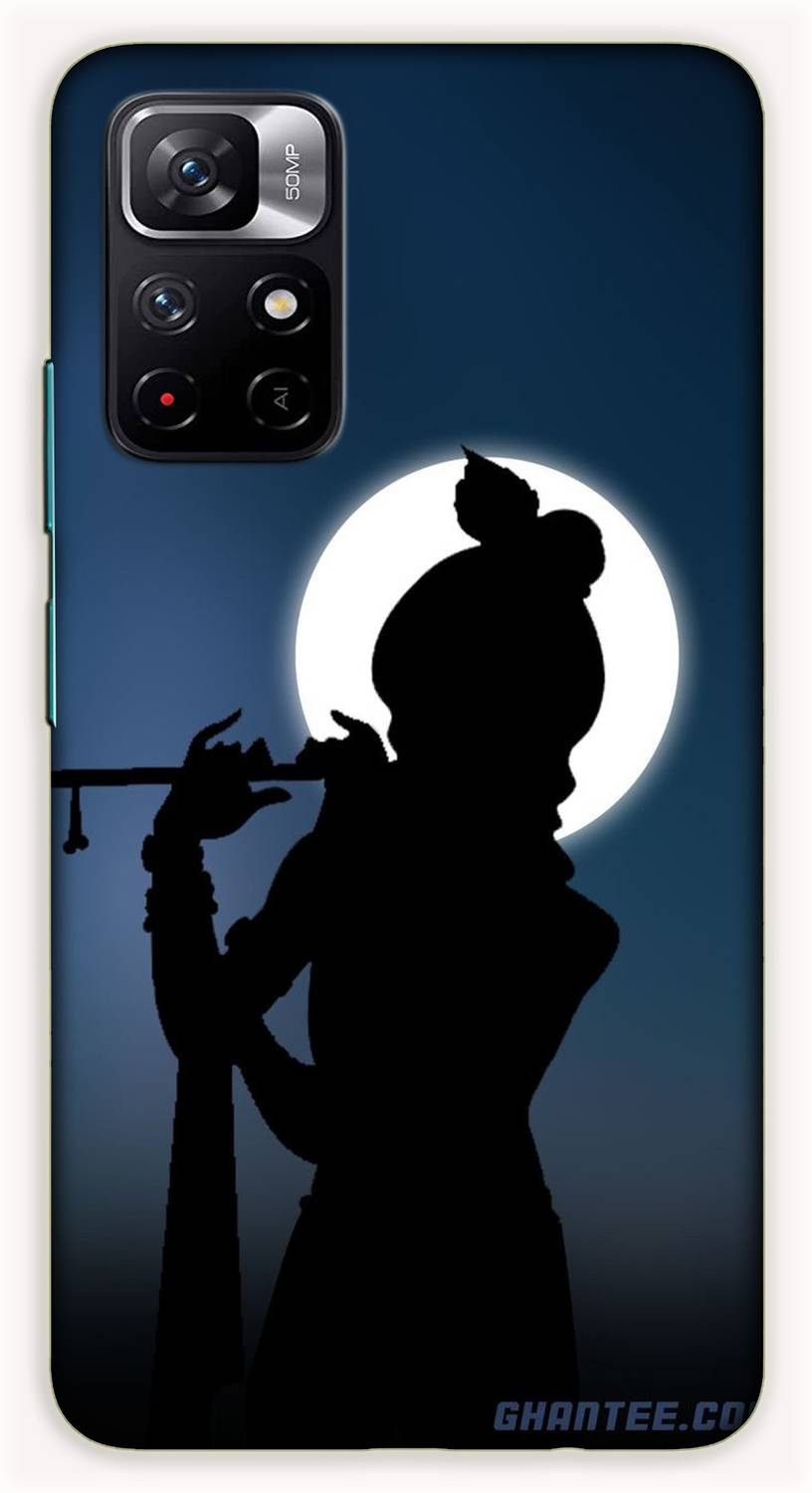iprinto Back Cover for Mi Redmi Note 11T 5G, Poco M4 Pro 5G Krishna, Kanha Back Cover