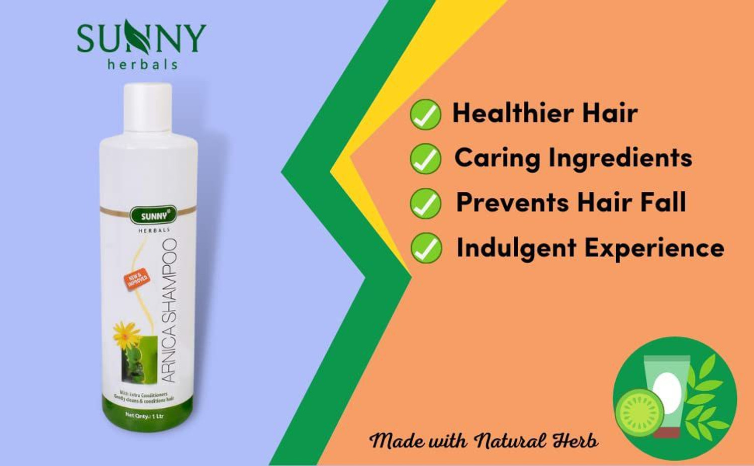 Image of Sunny Herbals Arnica Shampoo