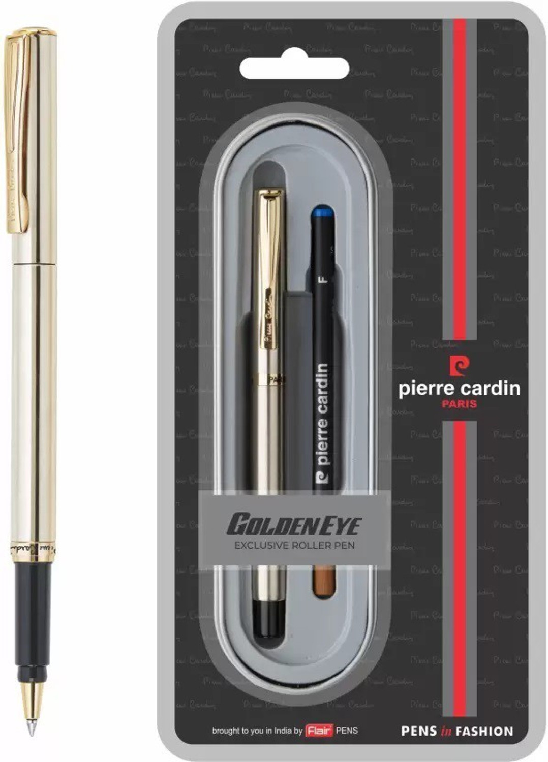 Image of PIERRE CARDIN GOLDEN EYE ROLLER BALL PEN PACK OF 1 (BLUE) Roller Ball Pen