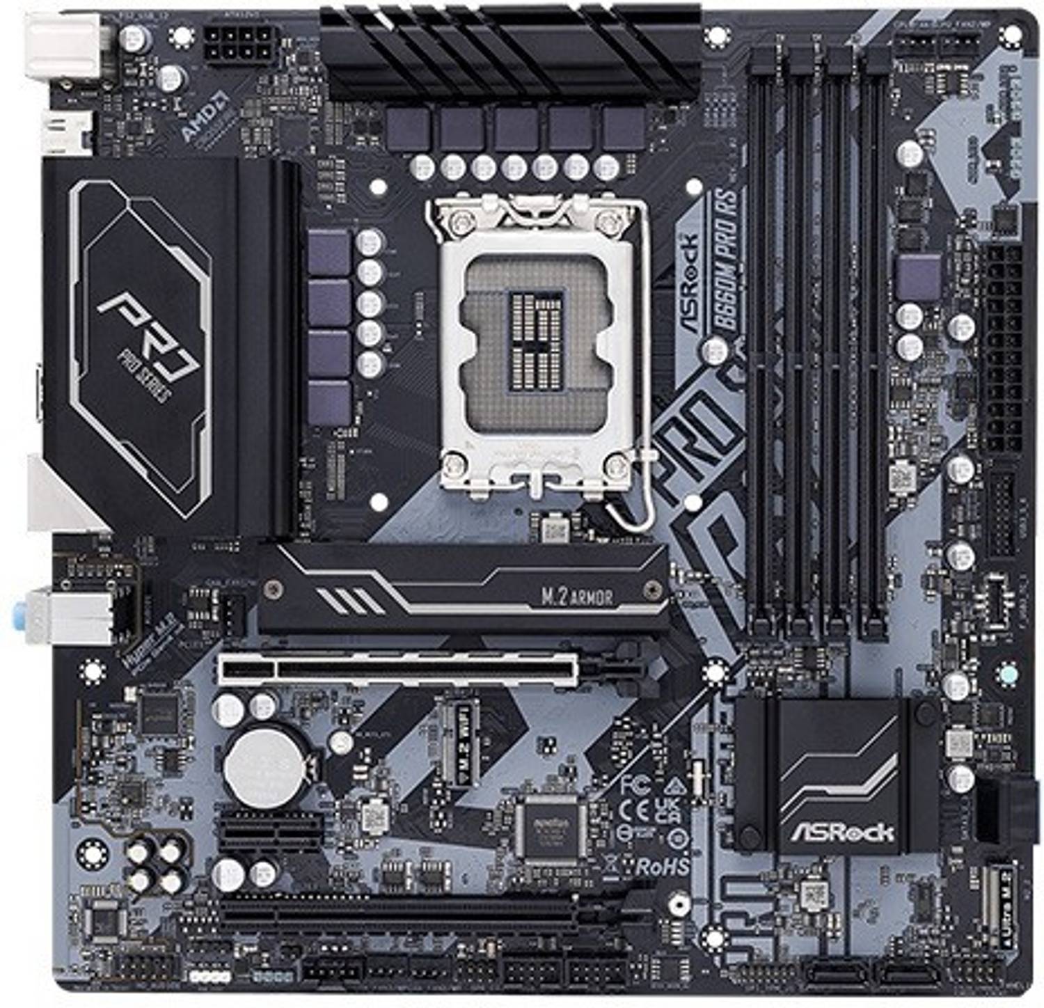 マザーボード ASRock B660M Pro RS ASRock B660M Pro RS LGA 1700Socket Micro-ATX Intel B660 Chipset