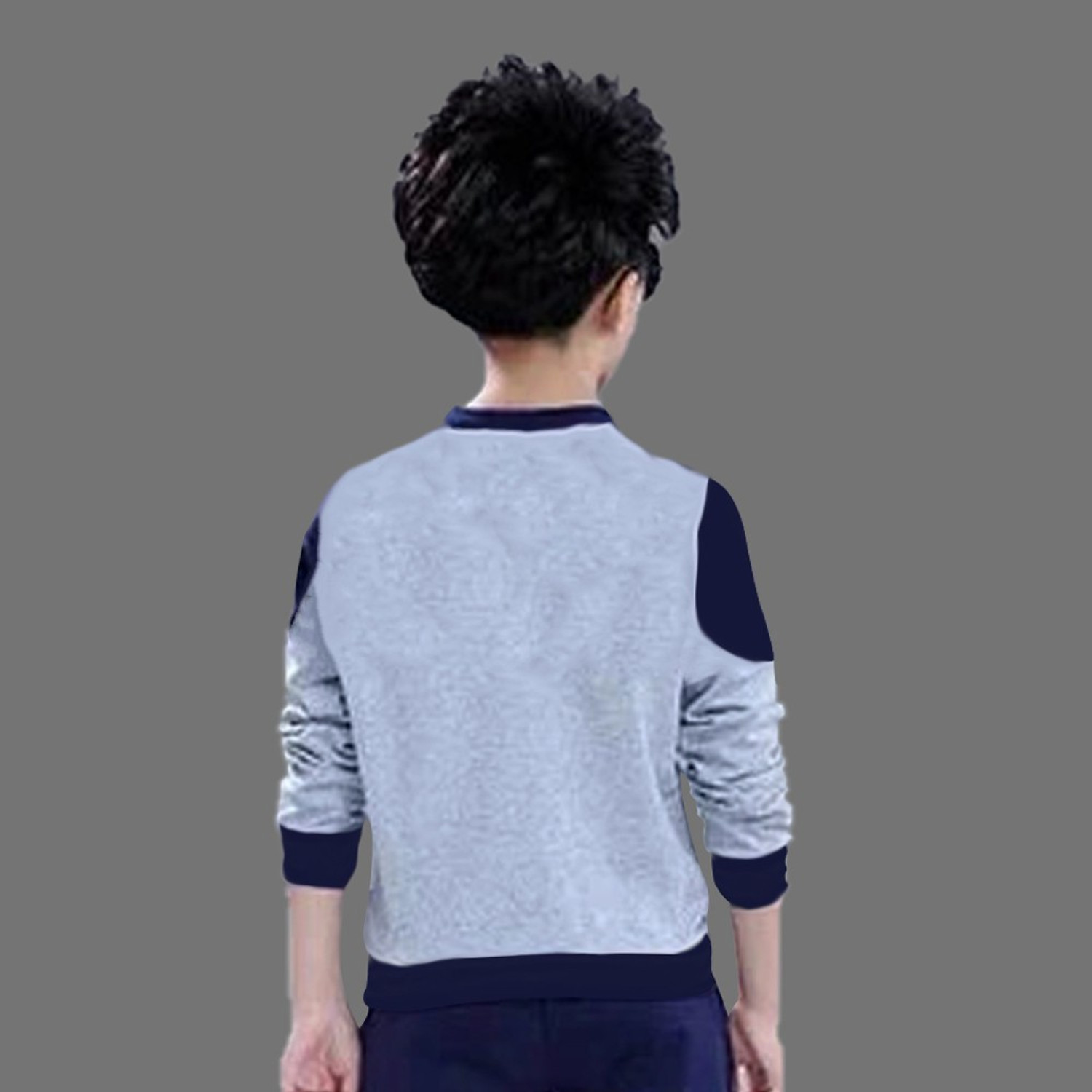 Image of MYEONN Boys Typography, Printed Cotton Blend Regular T Shirt