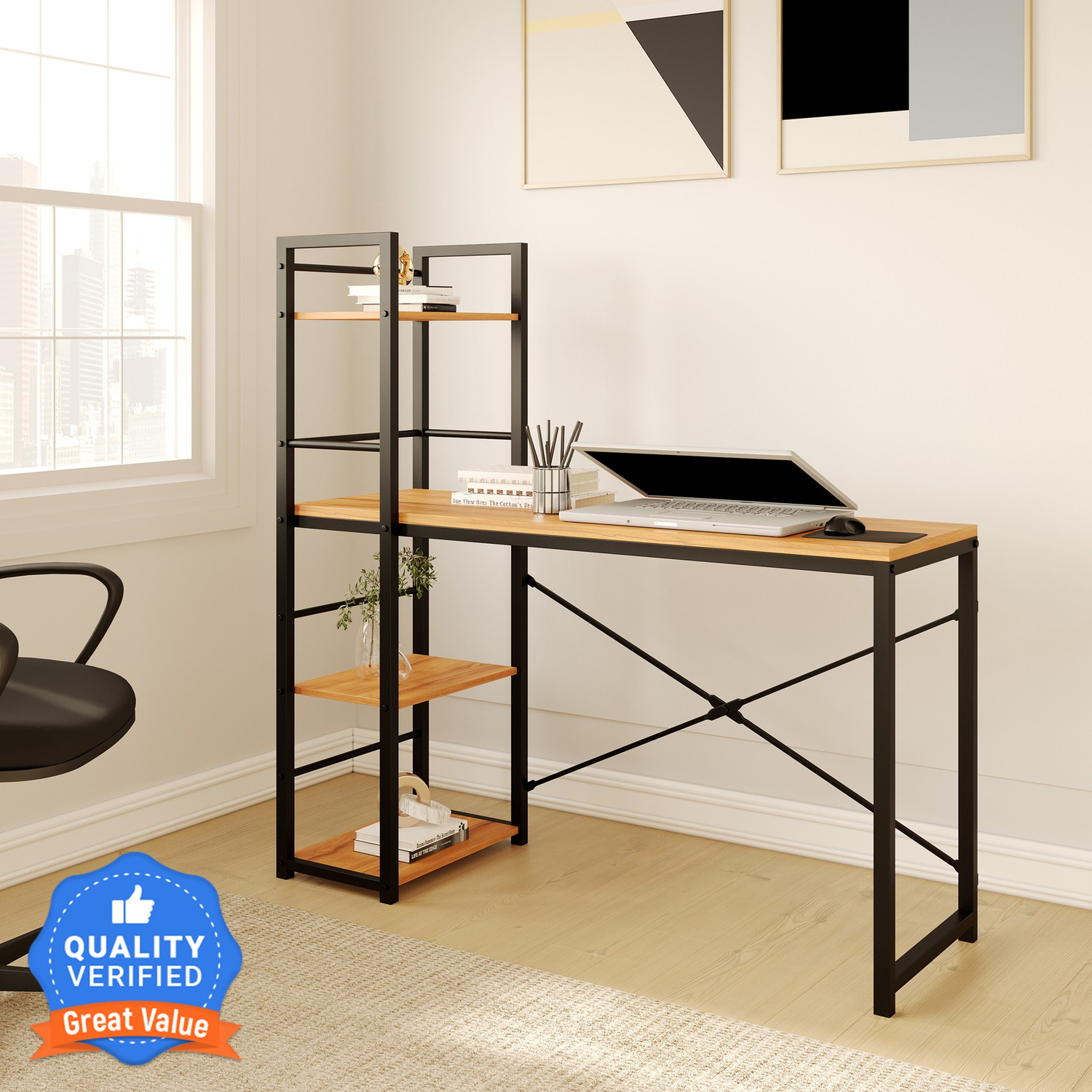 Image of Nilkamal Dalton Engineered Wood Study Table