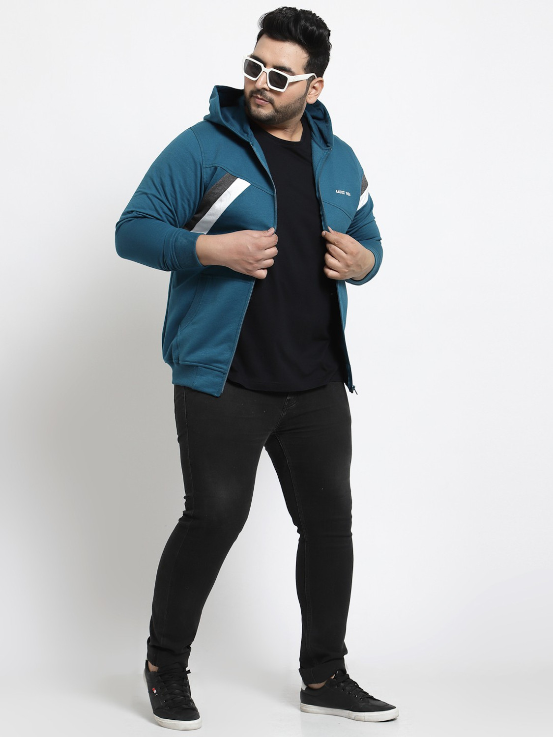 Image of KALT Men Full Sleeve Solid Sweatshirt