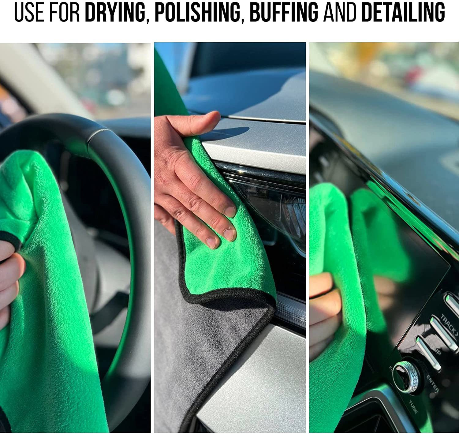Image of Auto Hub Microfiber Vehicle Washing Cloth