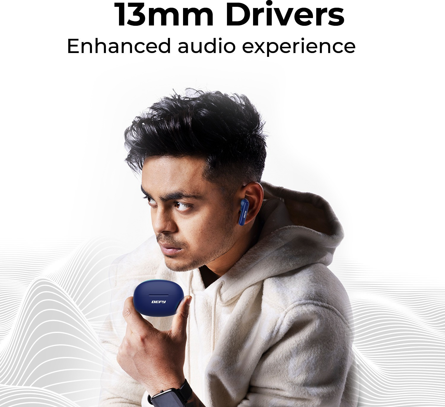 Image of DEFY GravityZ with upto 50 Hours Playback, 4 Mic ENC, 13mm Drivers & Turbo Mode Bluetooth