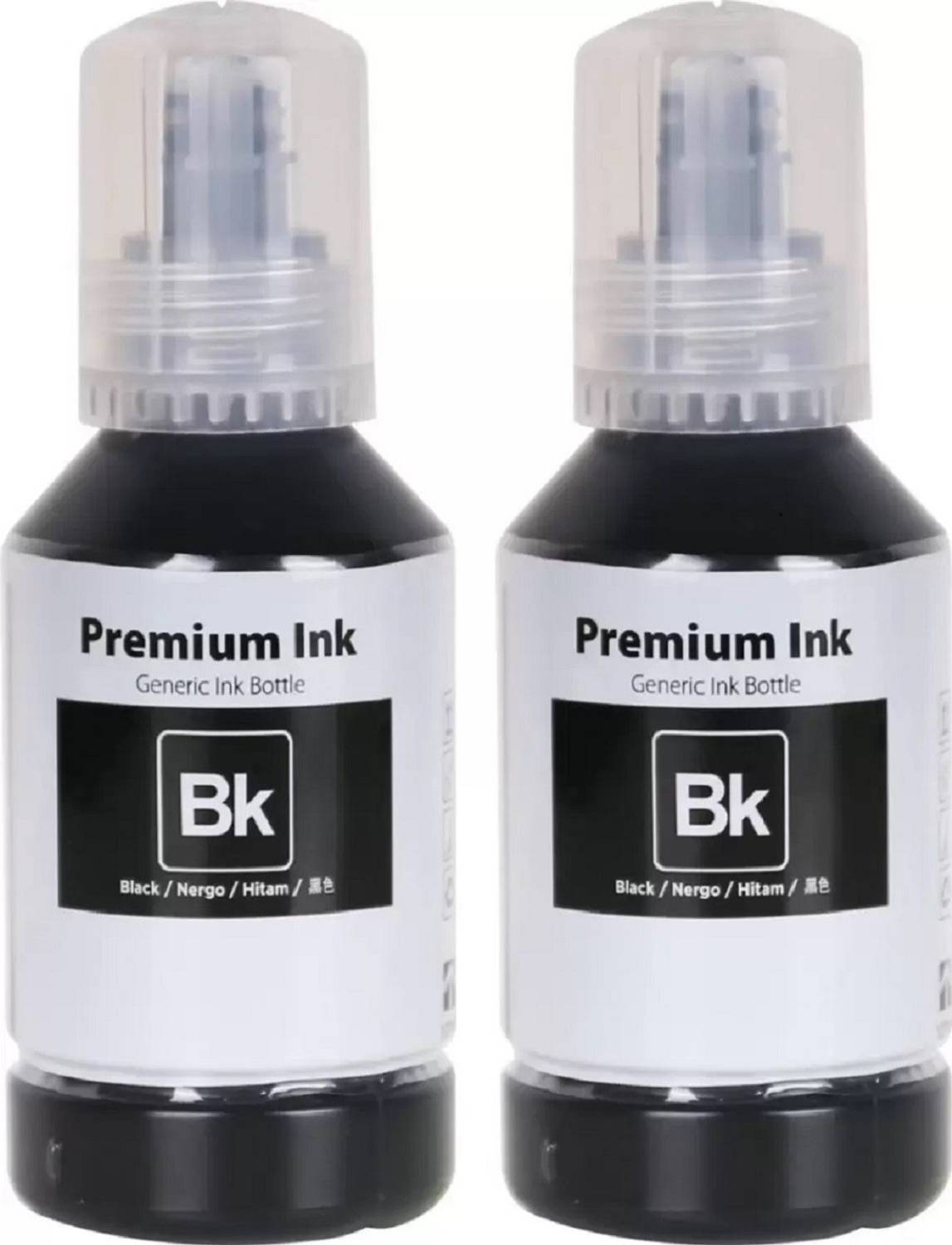 ZOKIO 005 Ink Pack of 2 for Epson M1170,M2170,M3170,M3180,M1100, M1120, M1140, Printer Black Ink Bottle