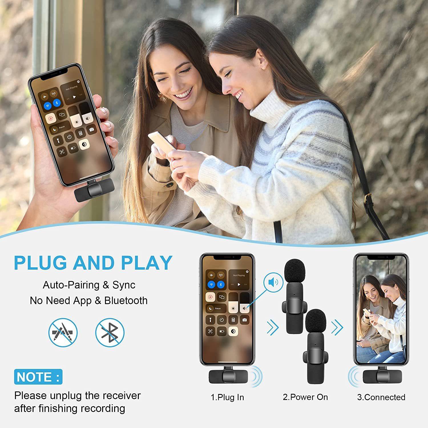 MOOZMOB K9 Wireless Mic for Type C Mobiles - Image 3