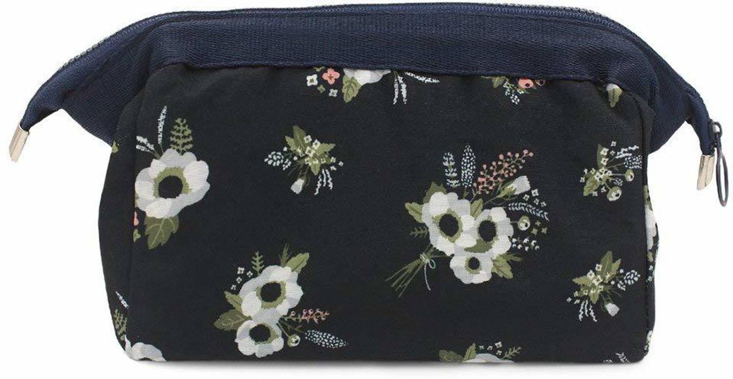 Alpyog Portable printed cosmetic makeup stationery vanity jewelry travel purse Pouch Pouch