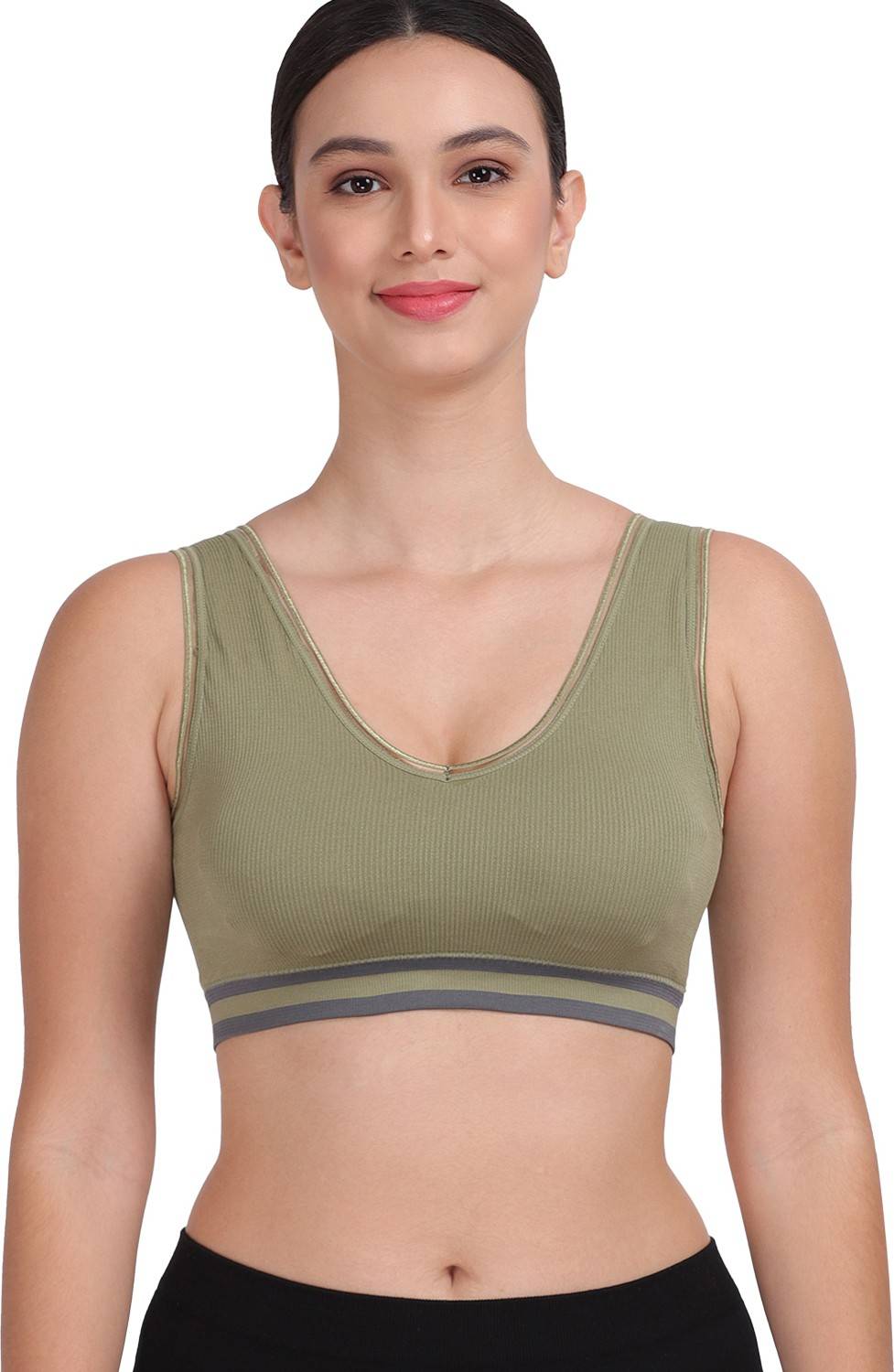 AMOUR SECRET Amour Secret Removable Padded Sports Bra Women Sports Lightly Padded Bra