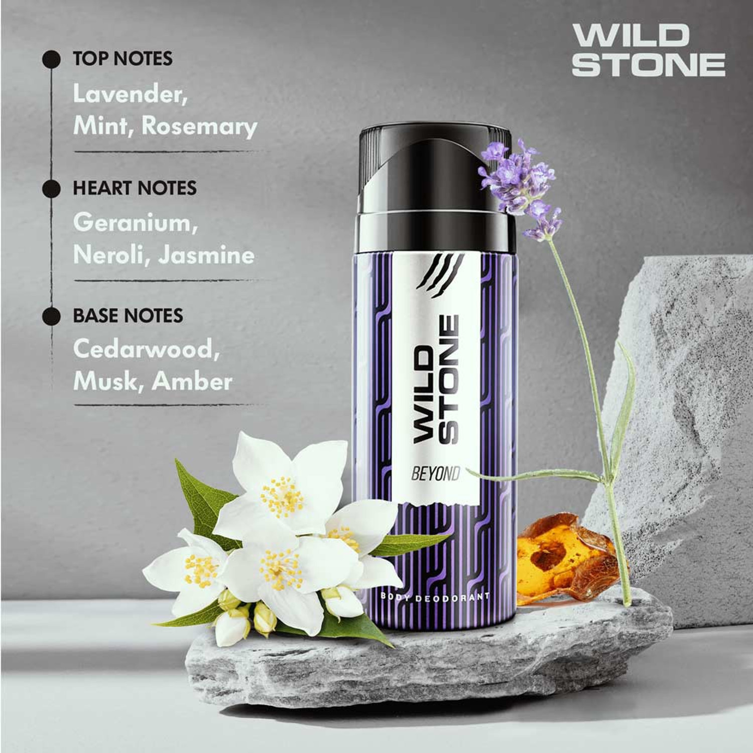 Image of Wild Stone beyond Deodorant Spray - For Men