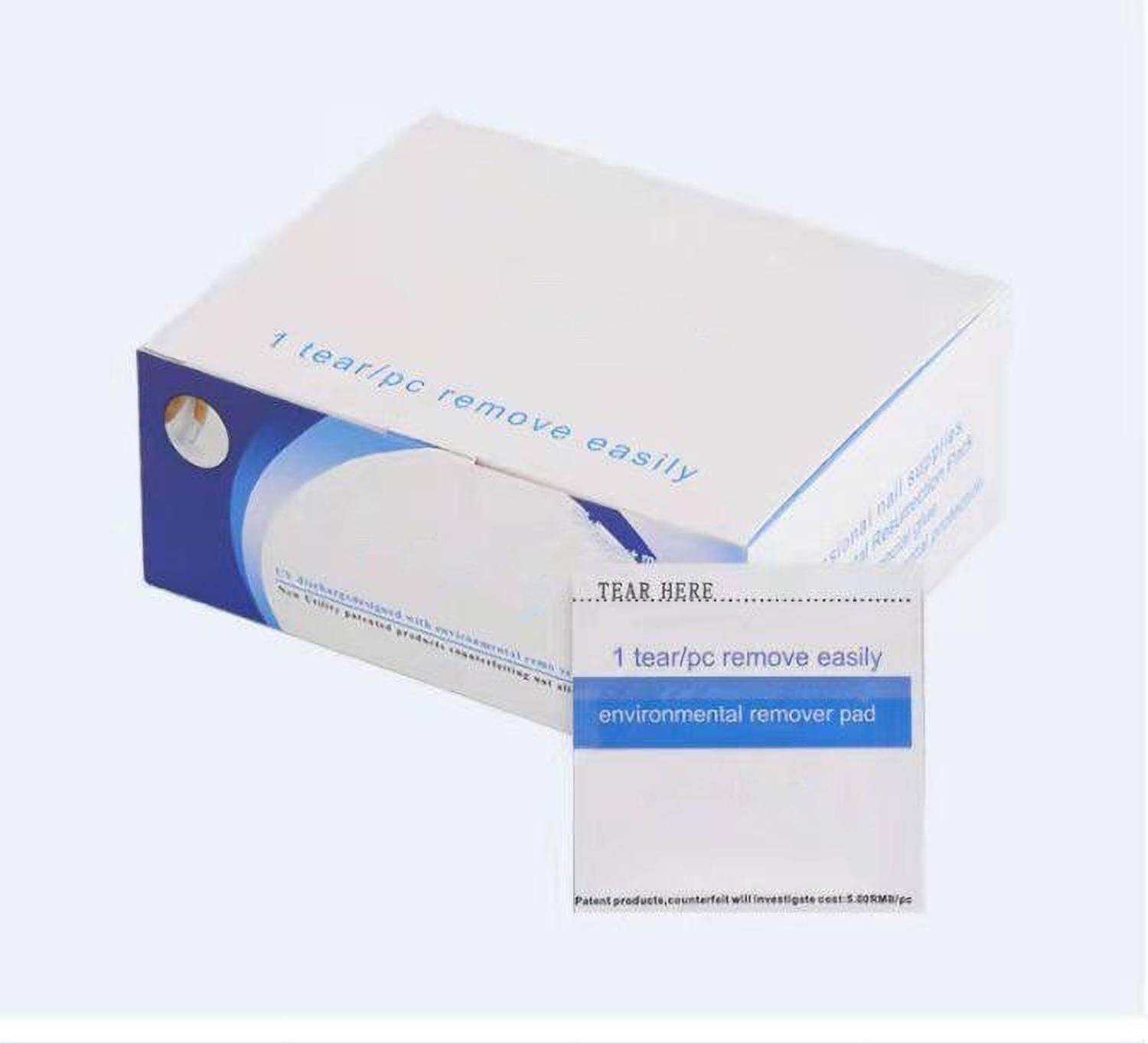 24x7eMall Pack of 100 -gel nail polish remover pads Set-Lint free wipes