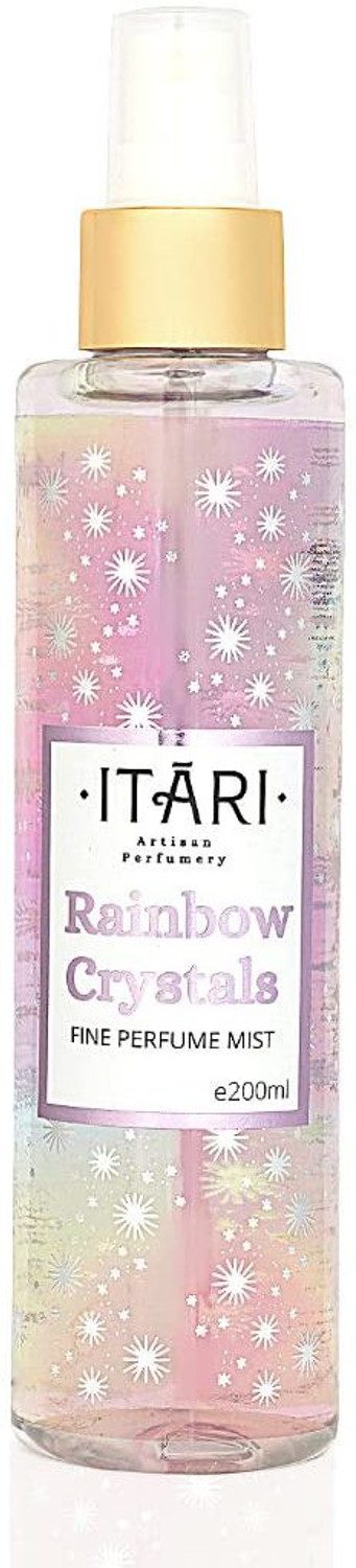 Image of Itari Rainbow Crystal Fresh & Floral Body Perfume Mist | Long Lasting Perfume - 200 ml