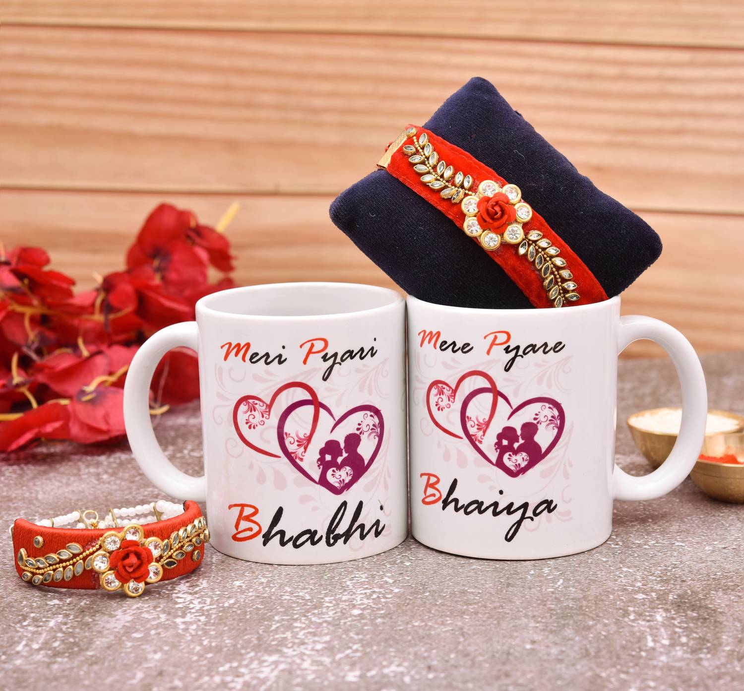 Bhaiya Bhabhi R22_M06_03 Assorted Mug Set by Bageshwar