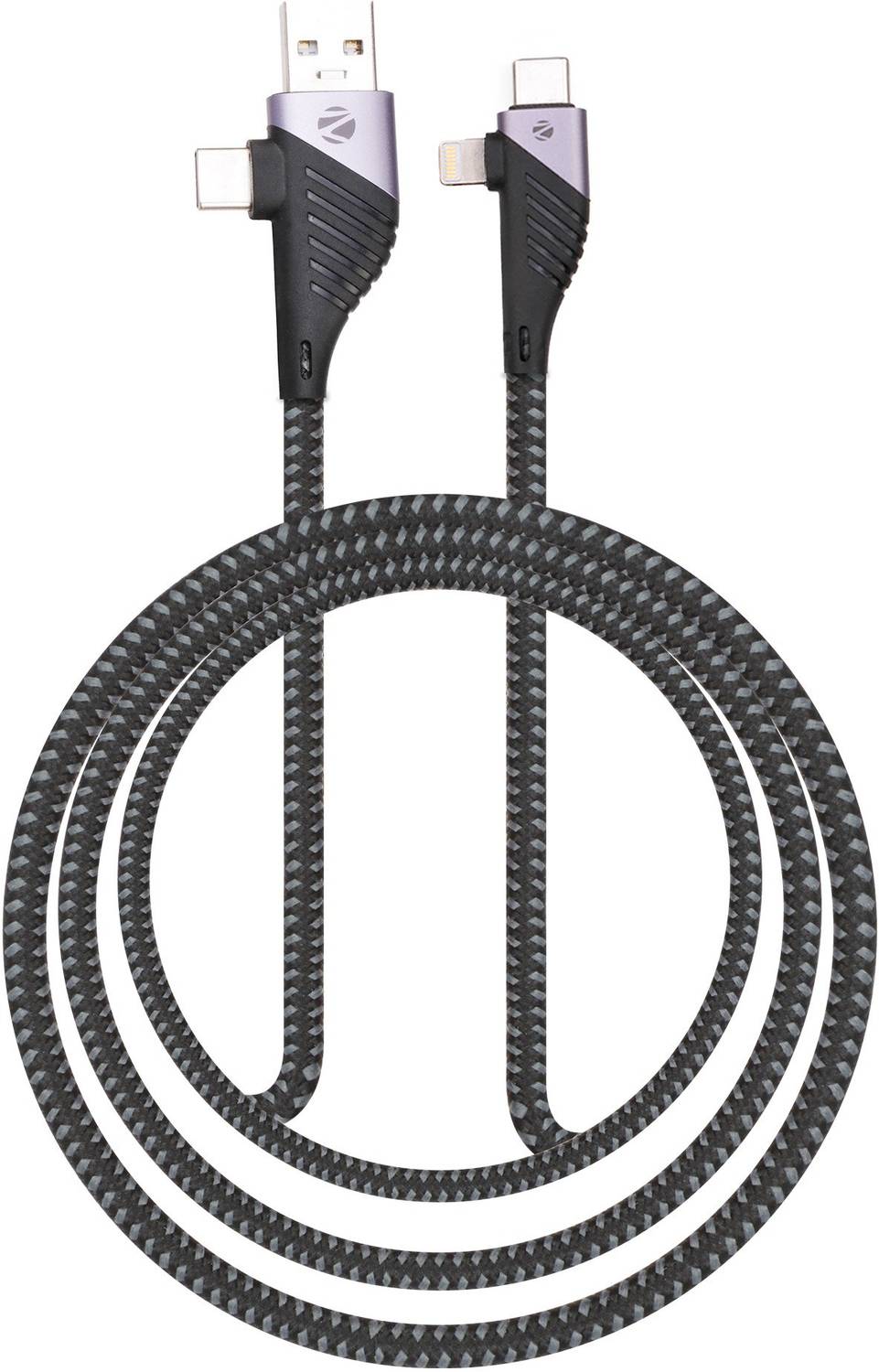 ZEBRONICS USB Type C Cable 2 A 1 m ZEB-UCLC65B - ZEBRONICS : Flipkart.com