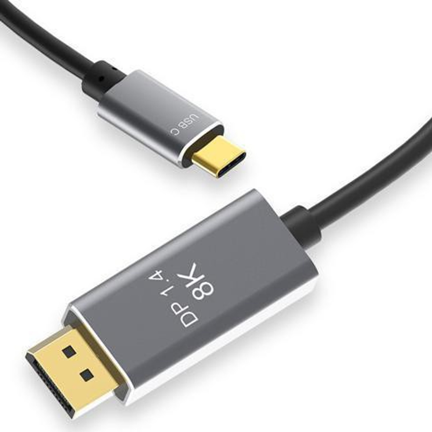 Image of Etzin USB Type C Cable 1.8 m DP 1.4 8k Type C to Disply Port Cable(EPL-289TC-002)