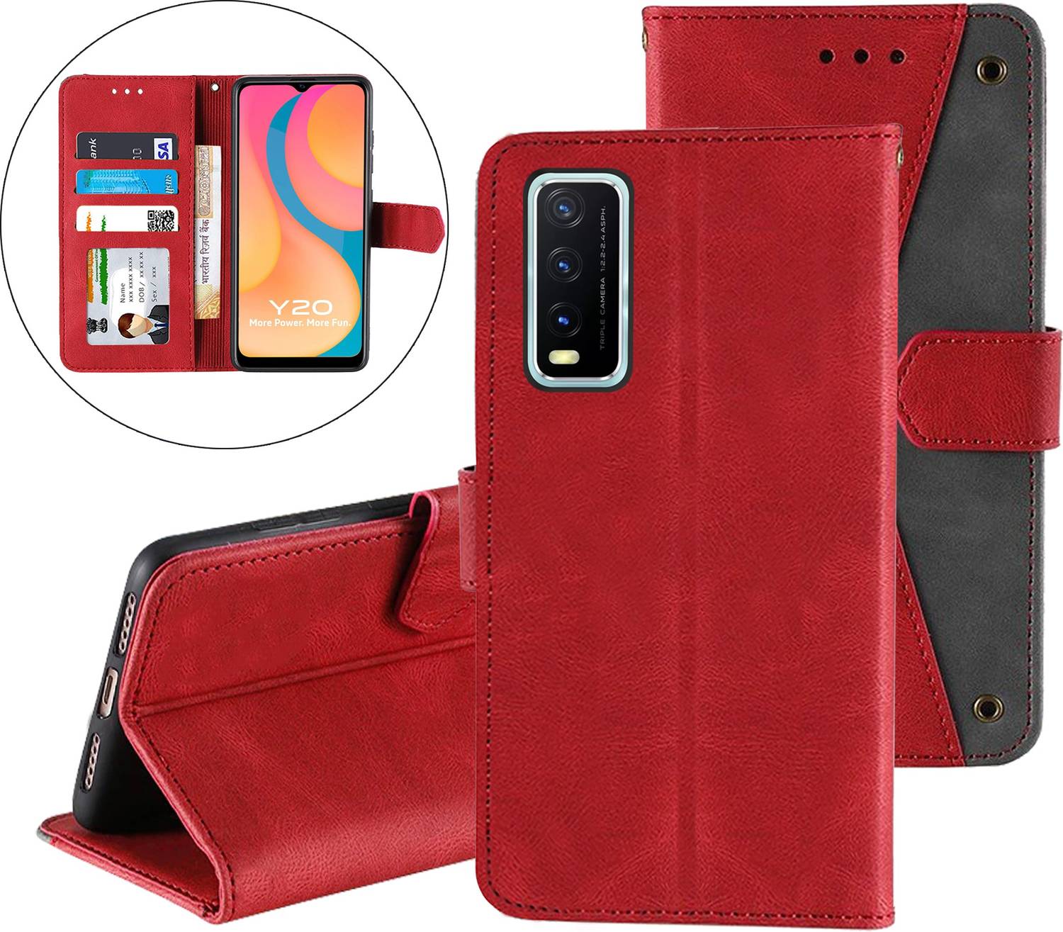 Autofocus Back Cover for Vivo Y20