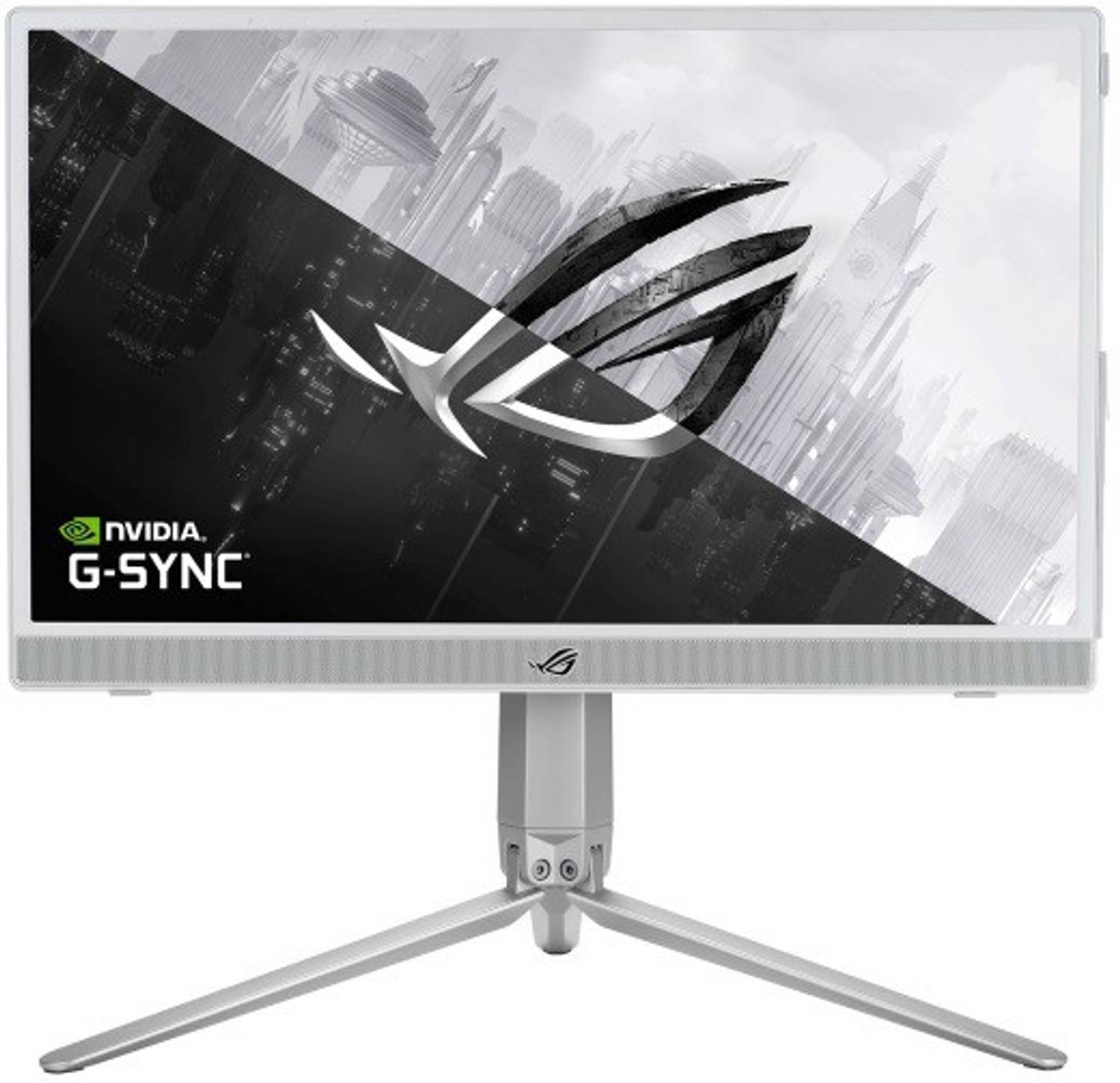 ASUS 39.62 cm (16 Inch) Full HD LED Backlit IPS Panel with fold-out kickstand, ROG Tripod & Sleeve, USB Type-C, micro HDMI, embedded ESS amplifier, built-in 7800 mAh battery, Dual Front-Facing Stereo speakers, Anti-Glare Portable Gaming Monitor (XG16AHP-W)