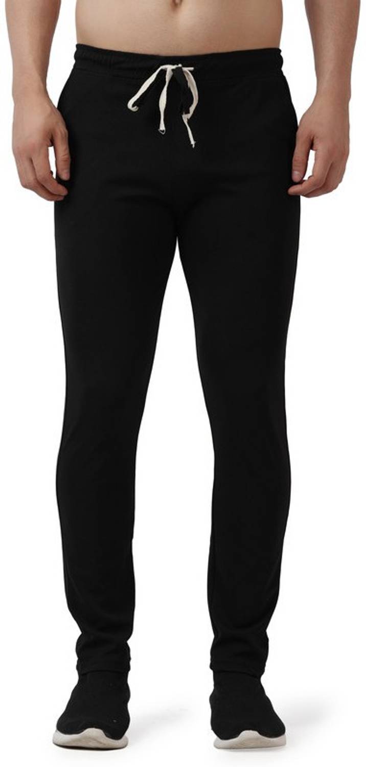 bulldozerbaba Solid Men Black Track Pants