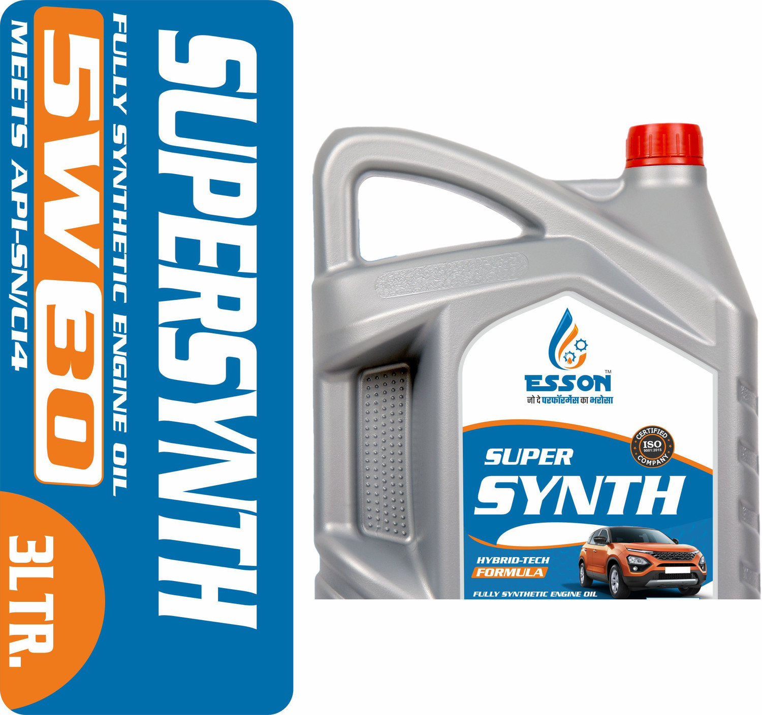 Image of ESSON SUPER SYNTH 5W30 3 LTR P1 SUPER SYNTH 5W30 3 LTR P1 Full-Synthetic Engine Oil