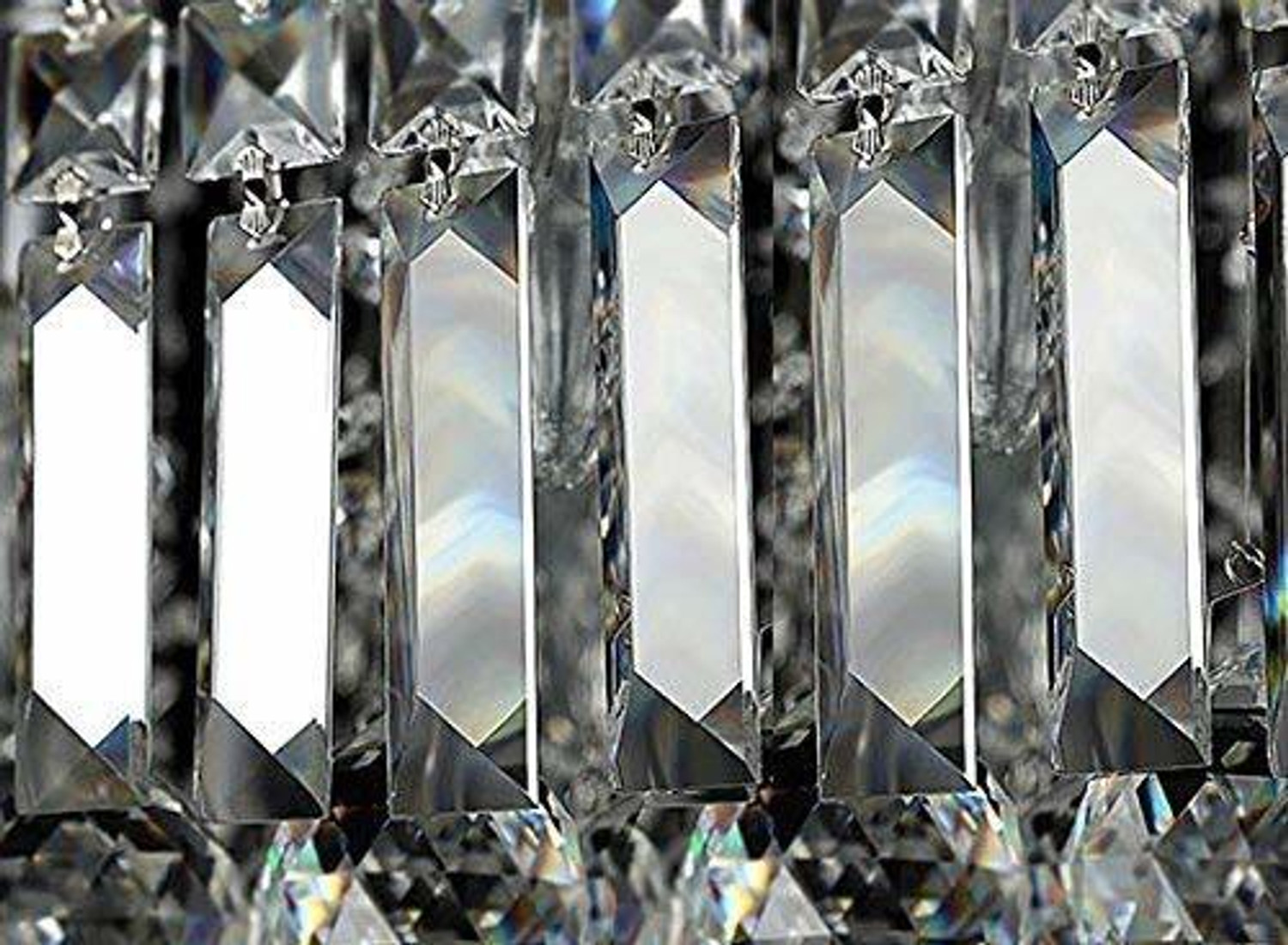Image of LightWave Crystal Ceiling Light 25cm X 55cm 6 Yellow lights Chandelier for home decor Chandelier Ceiling Lamp