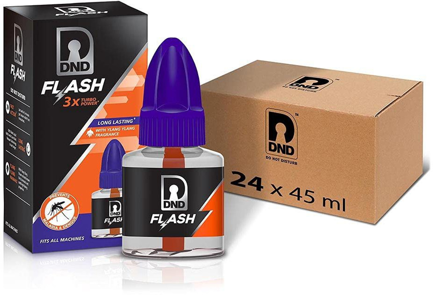 Image of DND Flash Mosquito Repellent Vapouriser Refill | Prevents Malaria & Dengue | Mosquito Vaporiser Refill