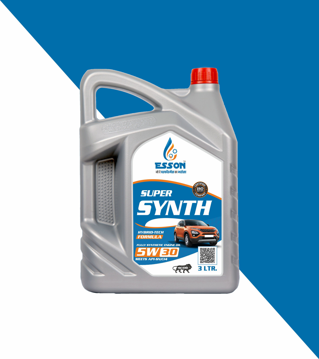 Image of ESSON SUPER SYNTH 5W30 3 LTR P1 SUPER SYNTH 5W30 3 LTR P1 Full-Synthetic Engine Oil
